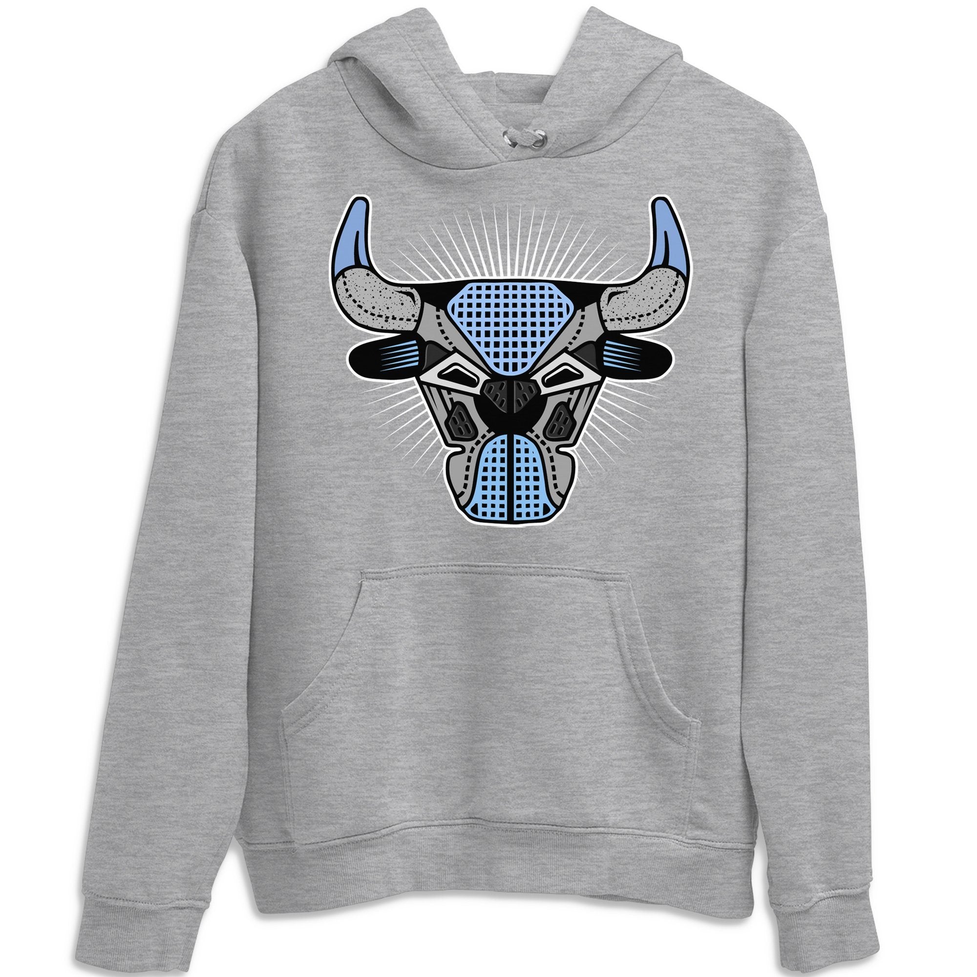 Jordan 4 University Blue Shirt To Match Jordans Bull Head Sneaker Tees Jordan 4 University Blue Drip Gear Zone Sneaker Matching Clothing Unisex Shirts