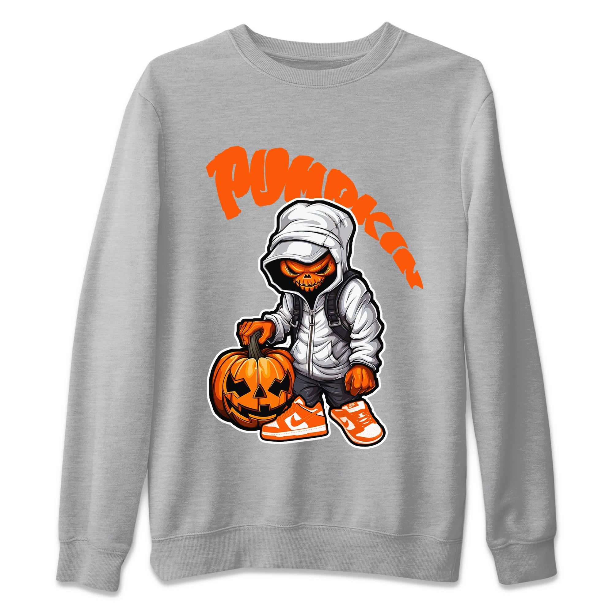 Air Jordan 1 Starfish shirt to match jordans Bustard Pumpkin Streetwear Sneaker Shirt AJ1Starfish Drip Gear Zone Sneaker Matching Clothing Unisex Heather Grey 2 T-Shirt Halloween Custumes