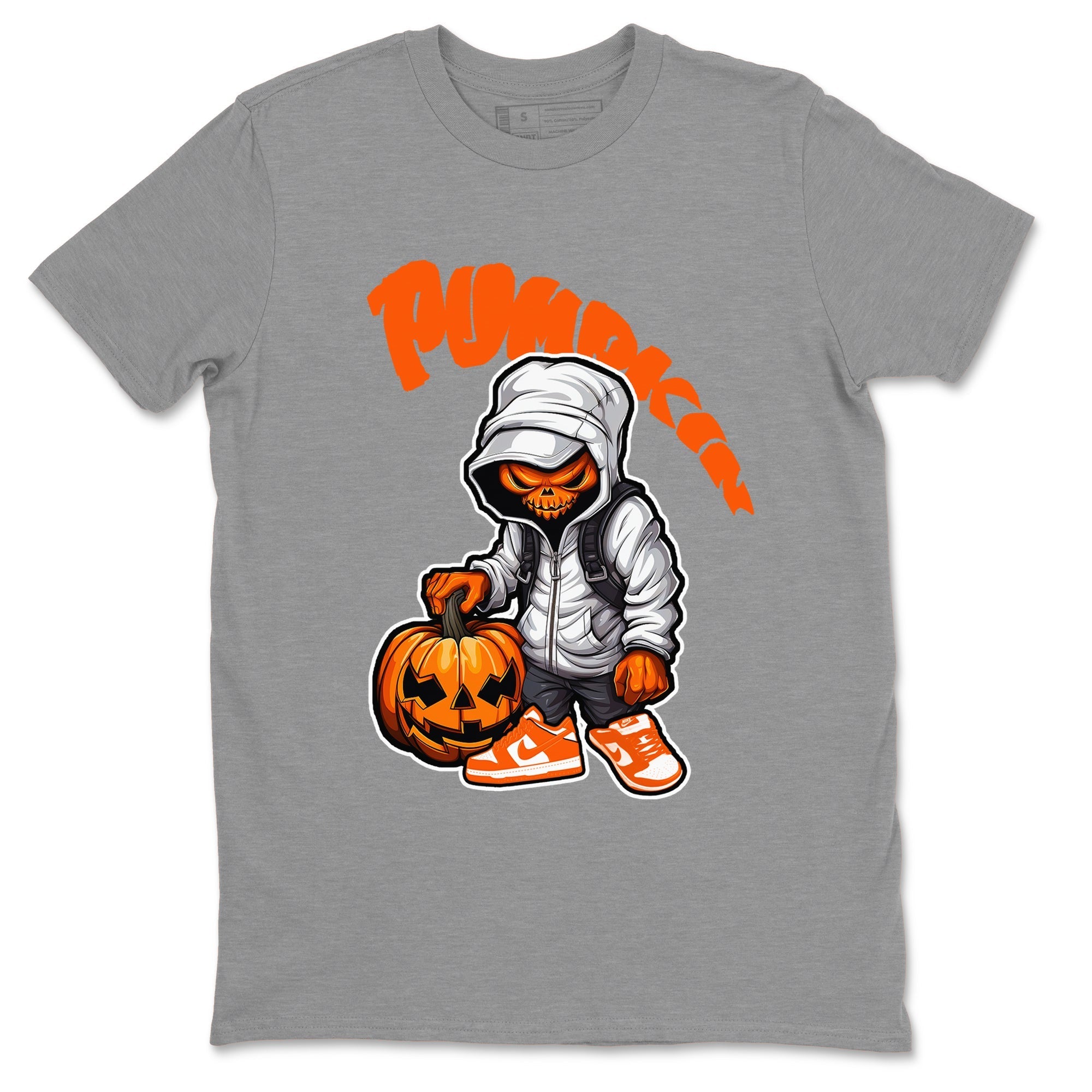 Air Jordan 1 Starfish shirt to match jordans Bustard Pumpkin Streetwear Sneaker Shirt AJ1Starfish Drip Gear Zone Sneaker Matching Clothing Unisex Heather Grey 2 T-Shirt Halloween Custumes