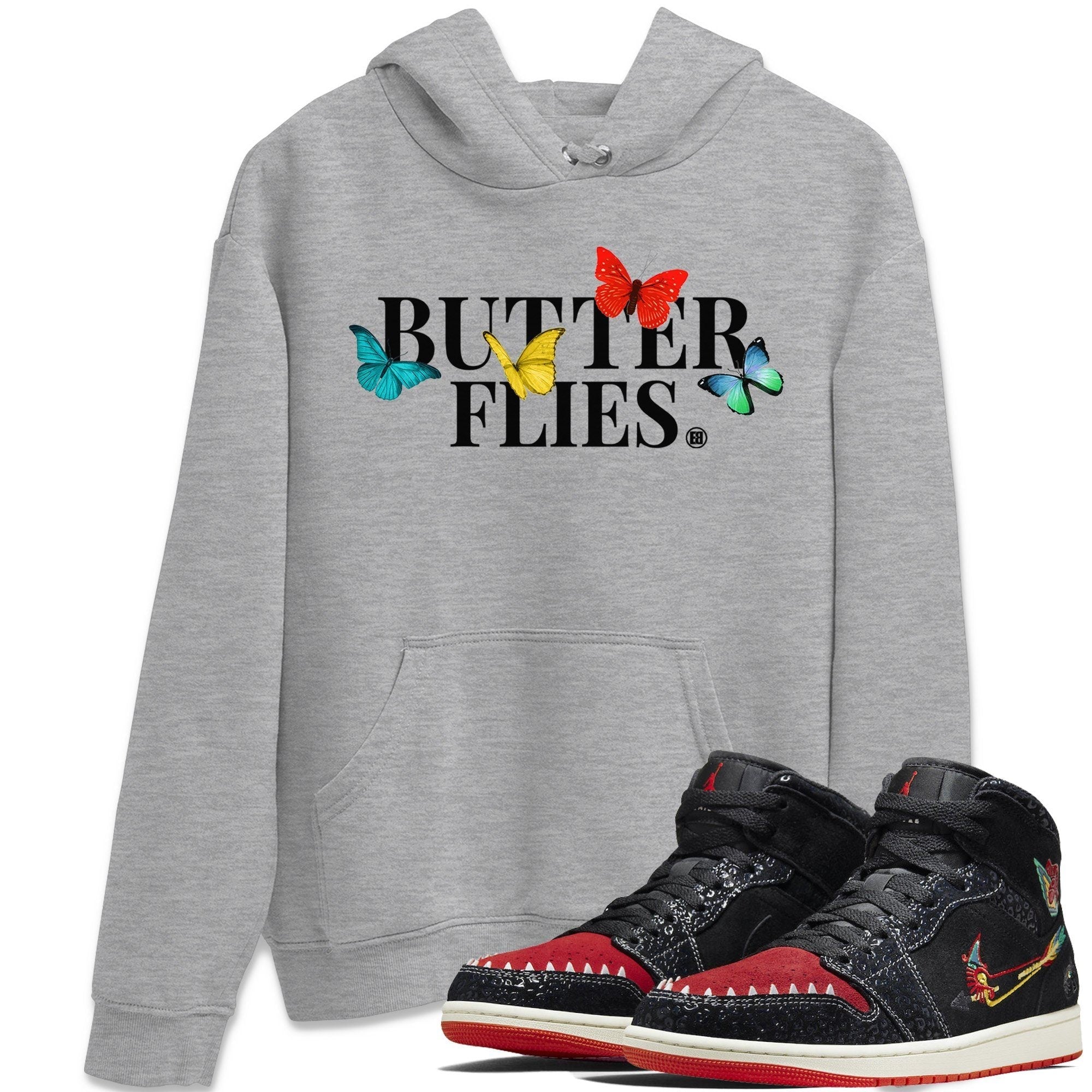Jordan 1 Siempre Familia Sneaker Tees Drip Gear Zone Butterflies Sneaker Tees Jordan 1 Siempre Familia Shirt Unisex Shirts