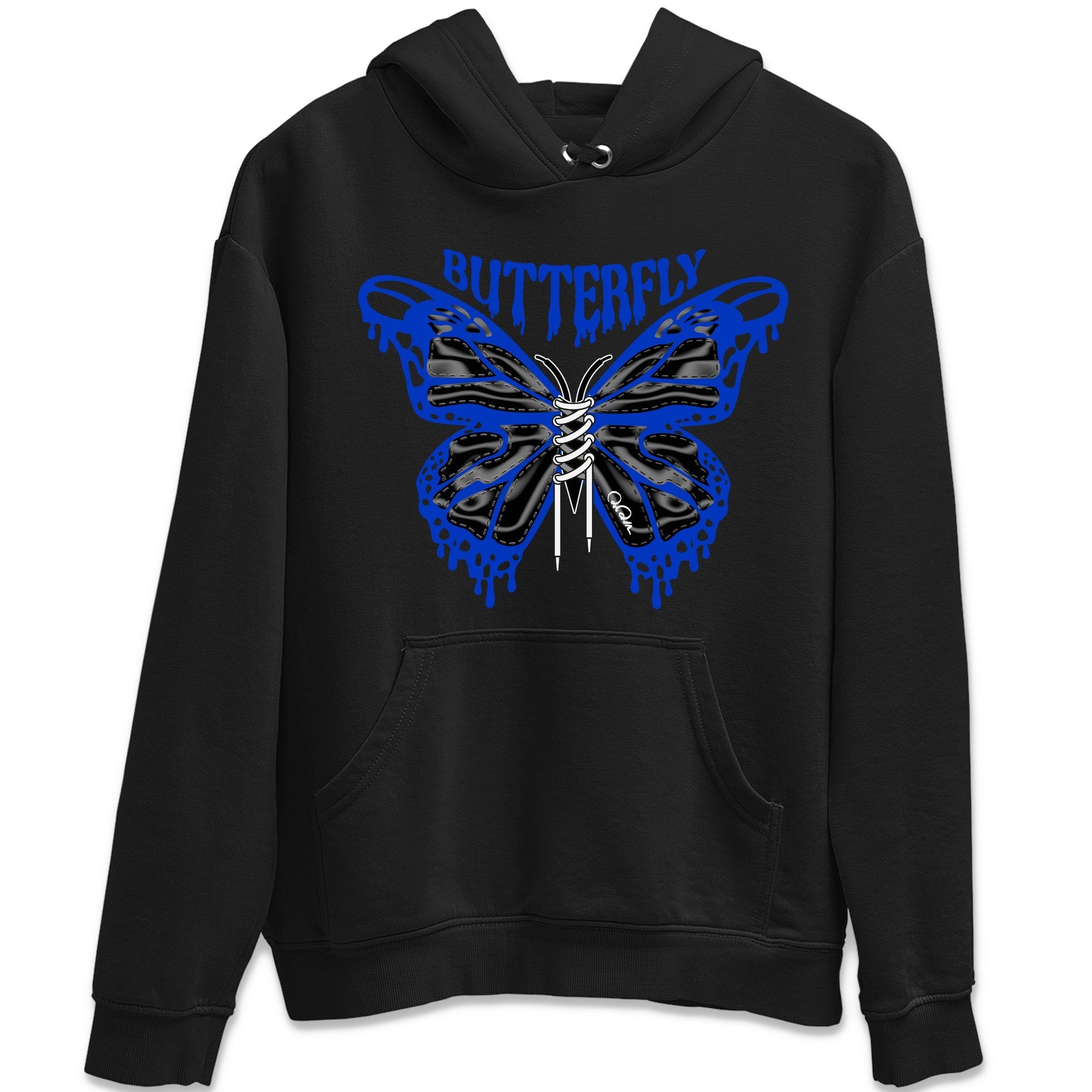 Air Jordan 14 Laney Drip Gear Zone Butterfly Sneaker Tees AJ14 Laney Sneaker Release Tees Unisex Shirts Black 2