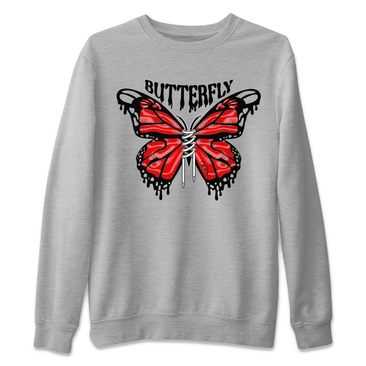 Air Jordan 6 Toro Bravo Sneaker Match Tees Butterfly Sneaker Tees AJ6 Toro Bravo Sneaker Release Tees Unisex Shirts Heather Grey 2