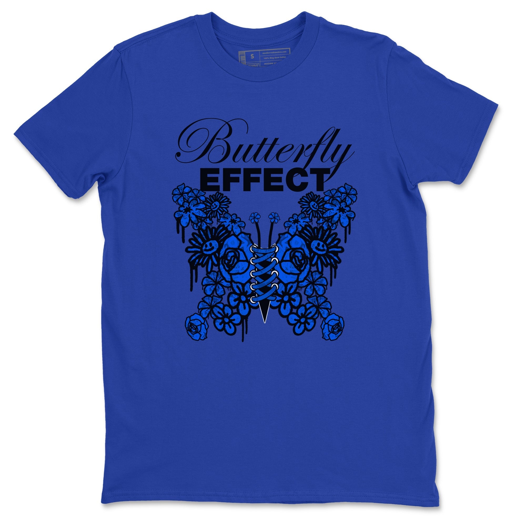 Air Jordan 1 Royal Reimagined shirt to match jordans Butterfly Effect sneaker tees AJ1 Royal Reimagined Drip Gear Zone Unisex Sneaker Tees and Sneaker Match T-Shirt Royal Blue 2 T-Shirt