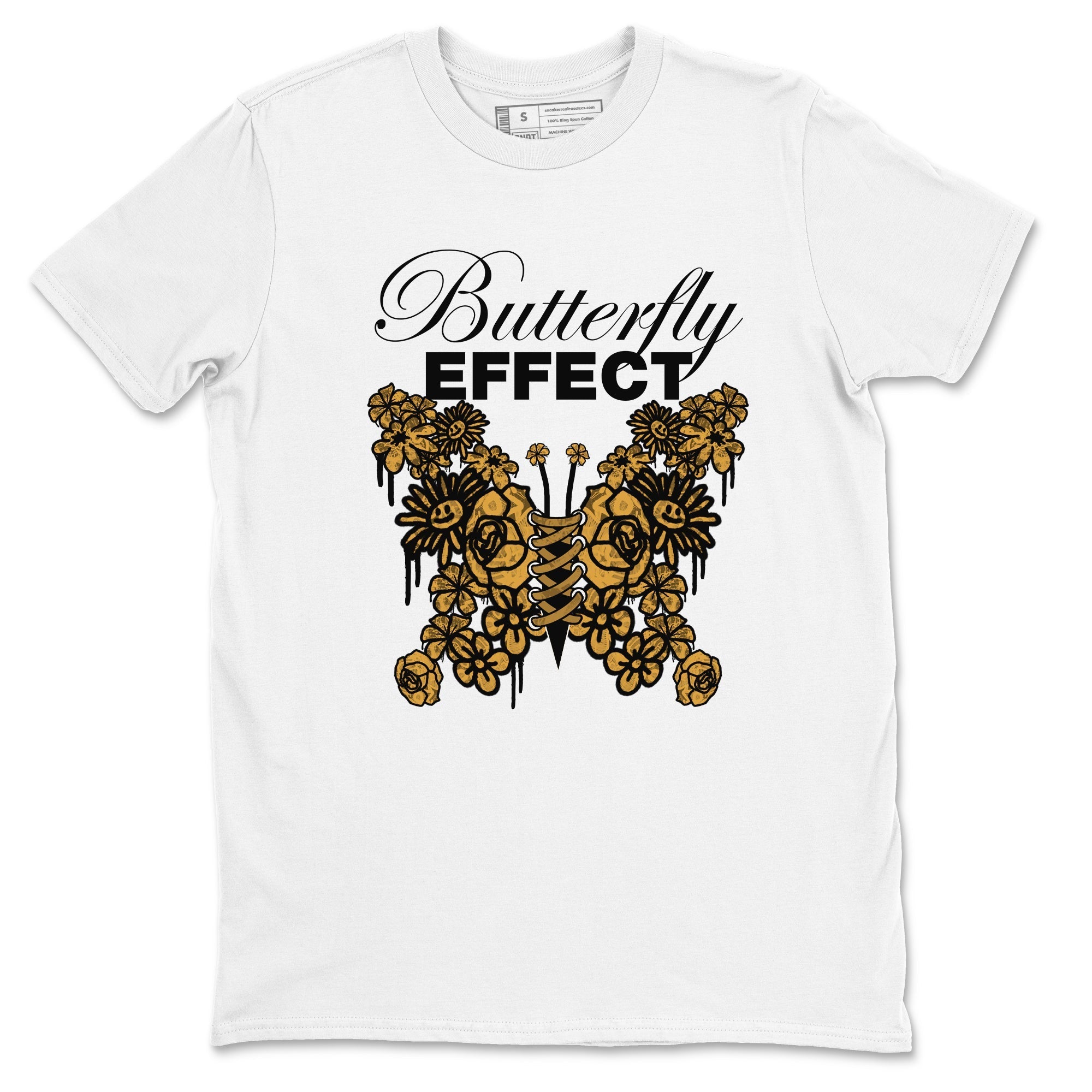 Air Jordan 13 Wheat shirt to match jordans Butterfly Effect sneaker tees AJ13 Wheat SNRT Sneaker Release Tees Unisex White 2 T-Shirt