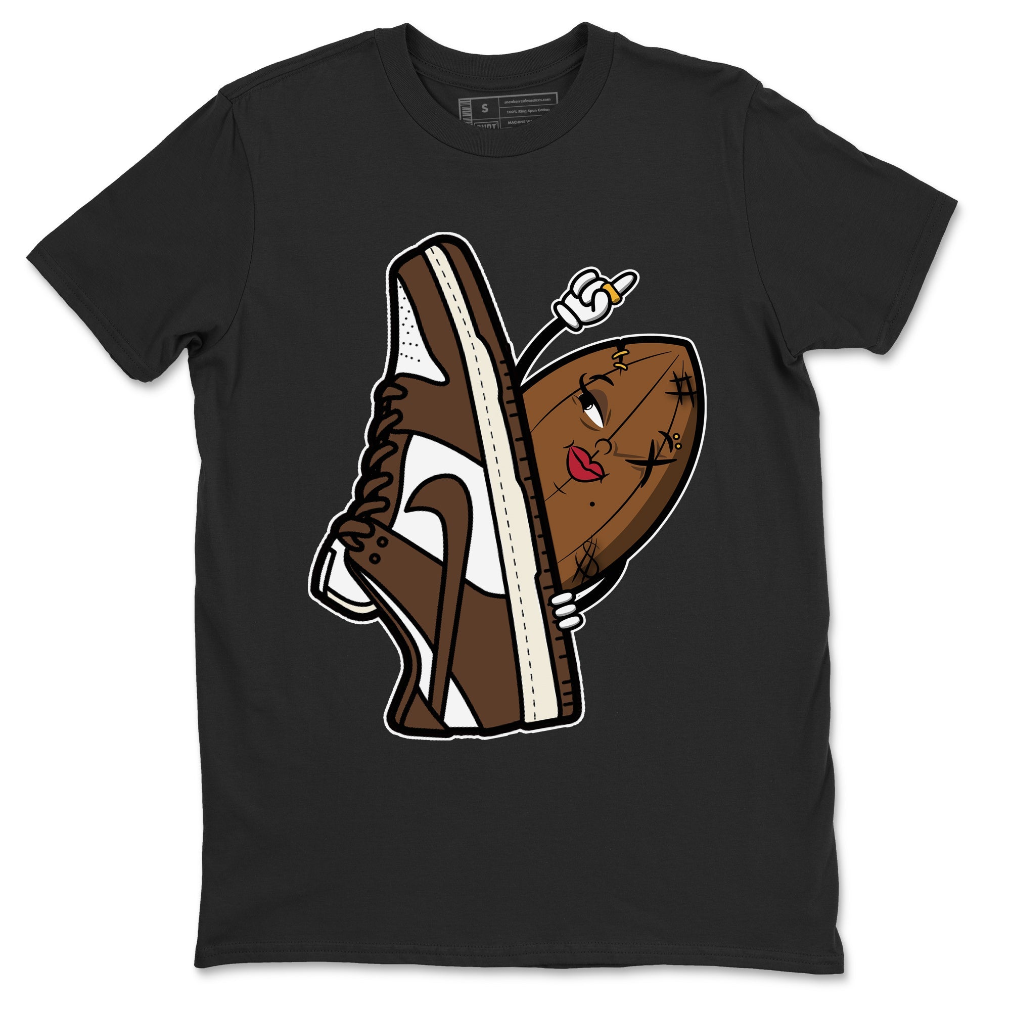 Dunk Low Cacao Wow shirt to match jordans Cacao Friend sneaker tees Special Valentine's Day Couple Shirt Dunk Cacao Wow Drip Gear Zone Sneaker Matching Shirt Unisex Black 2 T-Shirt