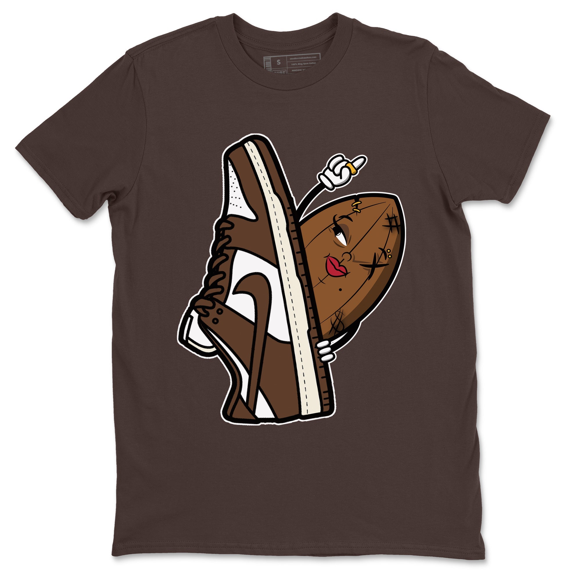 Dunk Low Cacao Wow shirt to match jordans Cacao Friend sneaker tees Special Valentine's Day Couple Shirt Dunk Cacao Wow Drip Gear Zone Sneaker Matching Shirt Unisex Dark Chocolate 2 T-Shirt