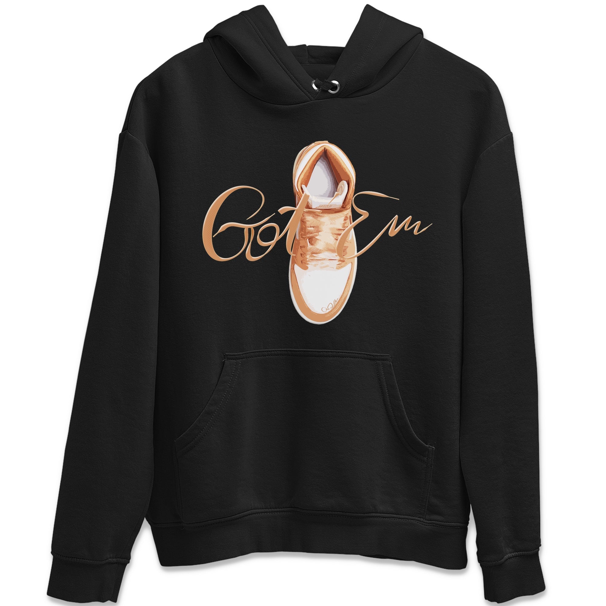 Air Jordan 1 Praline shirt to match jordans Caligraphy Shoe Lace Streetwear Sneaker Shirt AJ1Praline Drip Gear Zone Sneaker Matching Clothing Unisex Black 2 T-Shirt