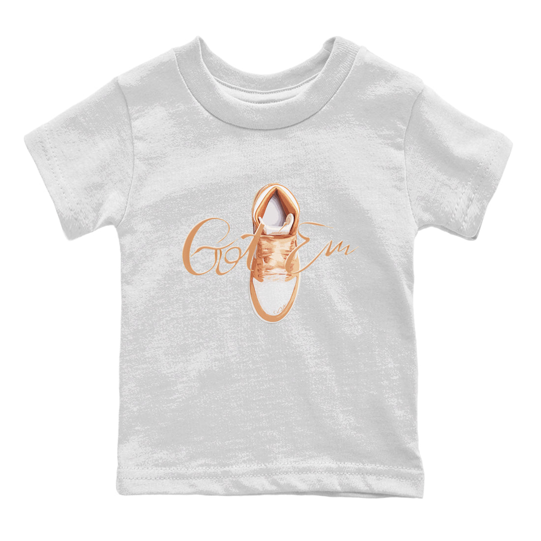 Air Jordan 1 Praline shirt to match jordans Caligraphy Shoe Lace Streetwear Sneaker Shirt AJ1Praline Drip Gear Zone Sneaker Matching Clothing Baby Toddler White 2 T-Shirt