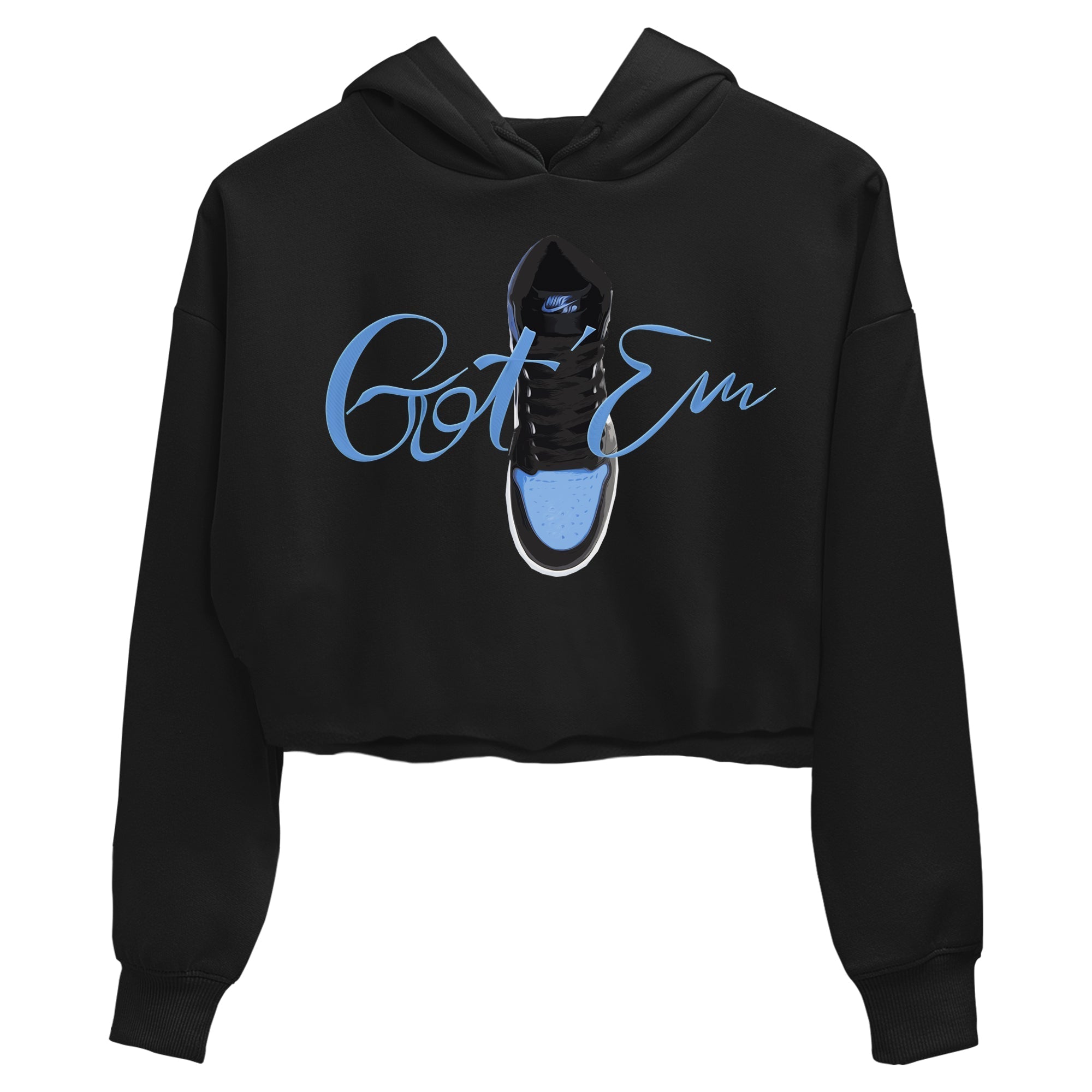 Air Jordan 1 Retro High OG UNC Toe Shirt to match Jordans Caligraphy Shoe Lace Streetwear Sneaker Shirt 1s UNC Toe Drip Gear Zone Sneaker Matching Clothing Crop T-Shirts Black 2