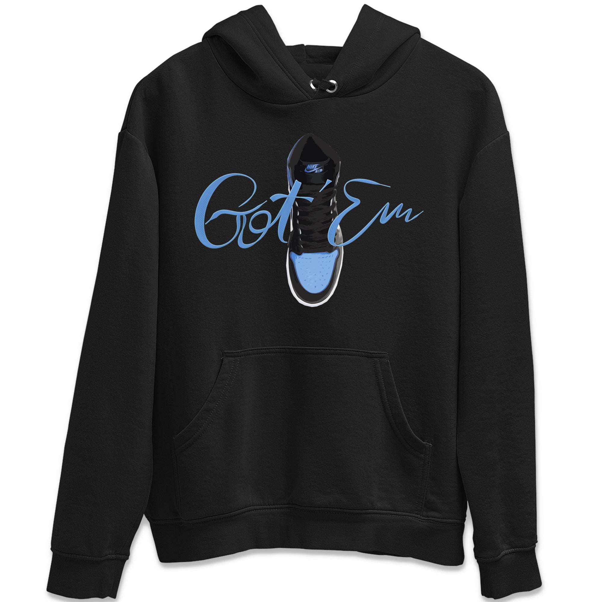 Air Jordan 1 Retro High OG UNC Toe Shirt to match Jordans Caligraphy Shoe Lace Streetwear Sneaker Shirt 1s UNC Toe Drip Gear Zone Sneaker Matching Clothing Crew Neck T-Shirts Black 2