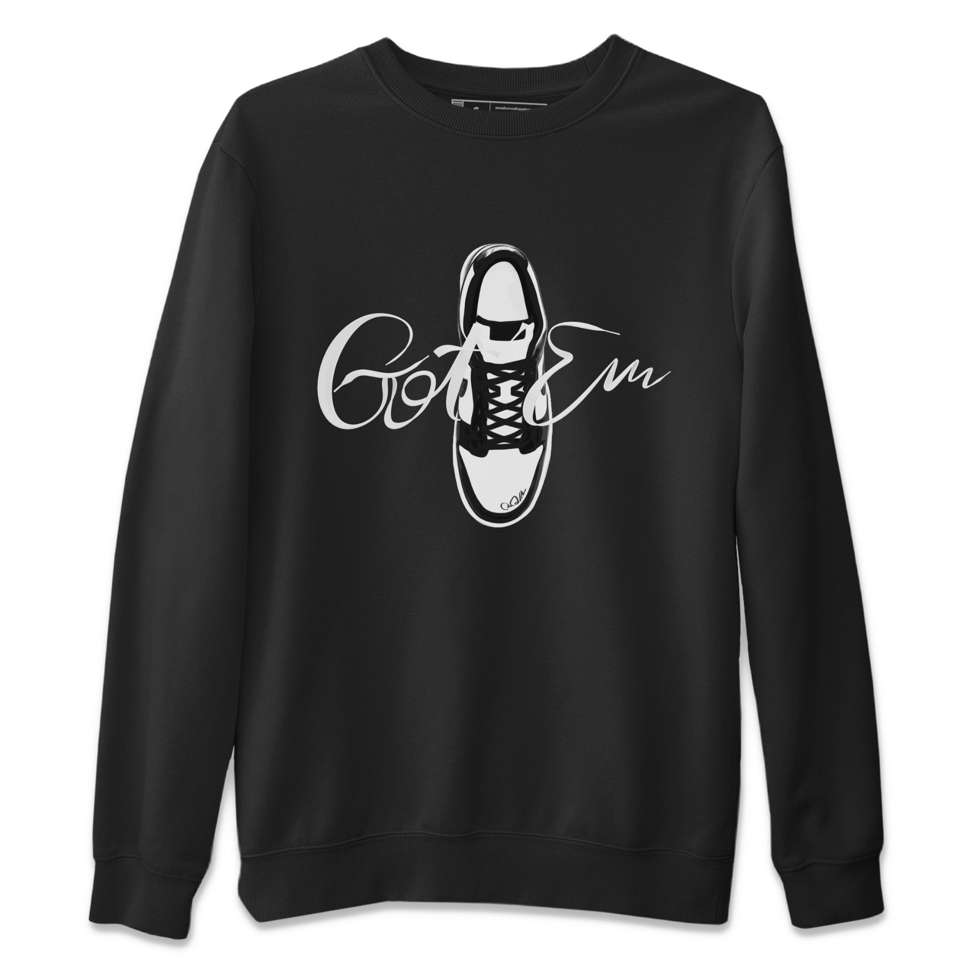 Dunk Panda Sneaker Match Tees Caligraphy Shoe Lace Streetwear Sneaker Shirt Dunk Low White Black Drip Gear Zone Sneaker Matching Clothing Unisex Shirts Black 2