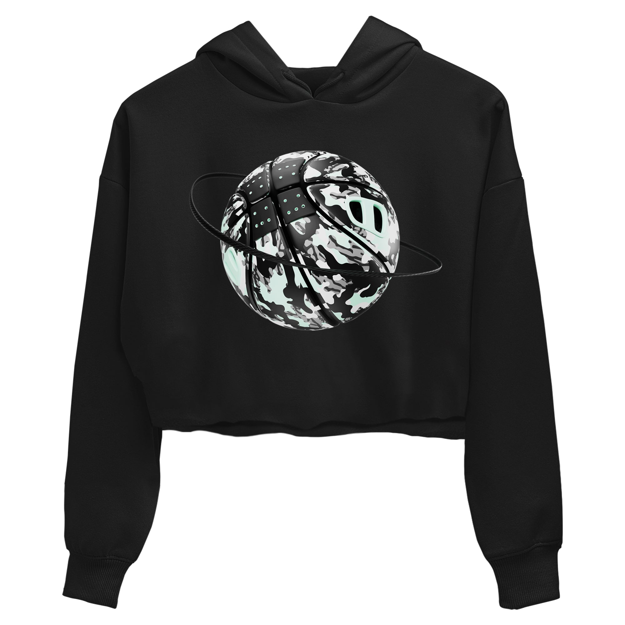 3s Green Glow shirt to match jordans Camo Baketball Planet sneaker tees Air Jordan 3 Green Glow Drip Gear Zone Black 2 crop length shirt
