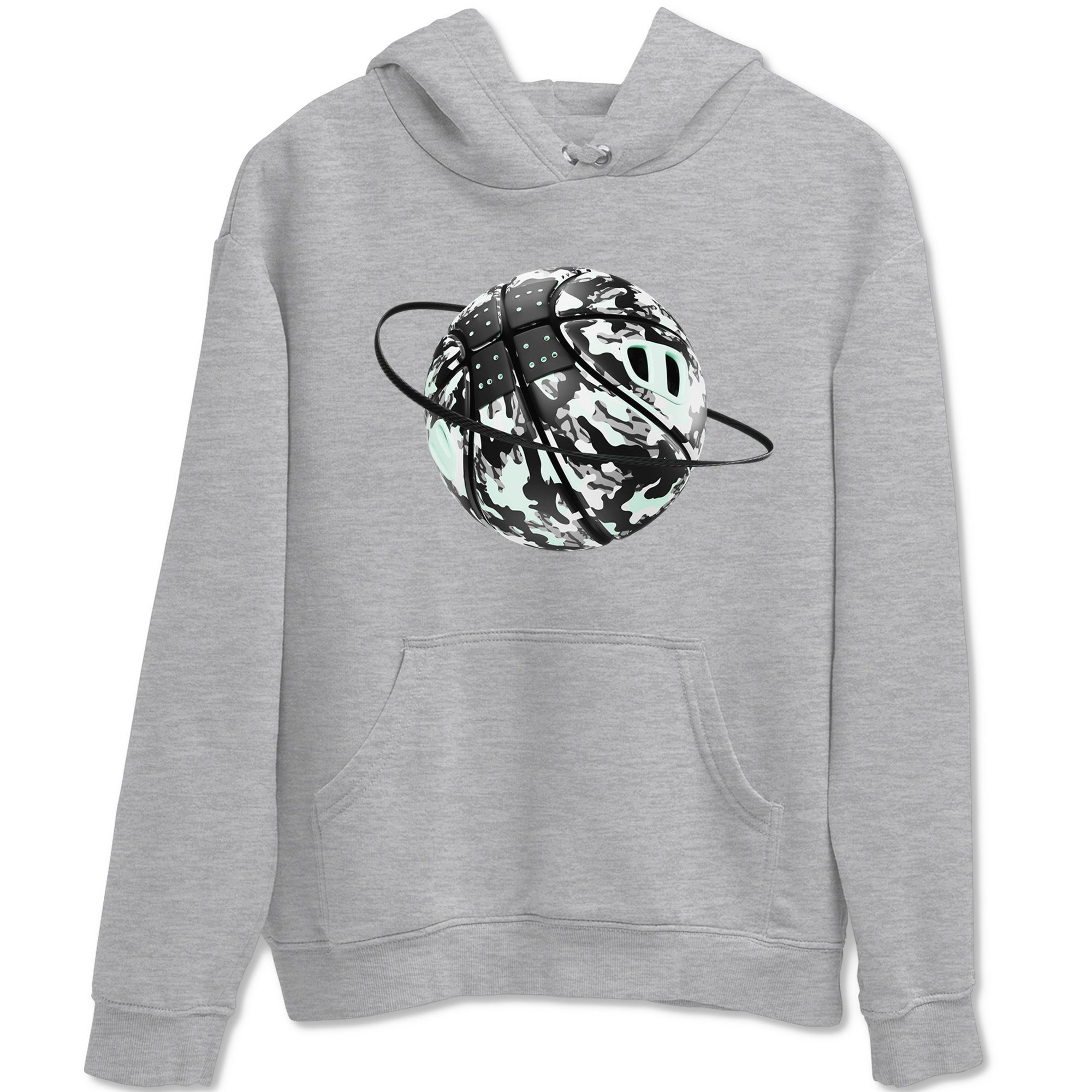 3s Green Glow shirt to match jordans Camo Baketball Planet sneaker tees Air Jordan 3 Green Glow Drip Gear Zone unisex cotton Heather Grey 2 crew neck shirt
