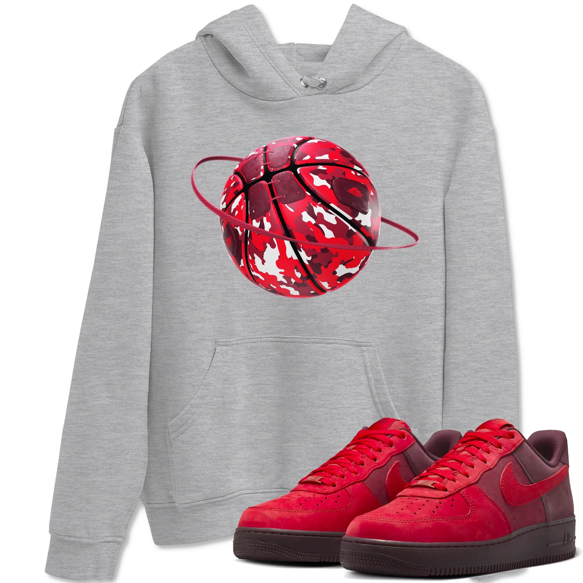 Air Force 1 Layers of Love shirt to match jordans Camo Basketball Planet sneaker tees af1 Layers of Love Drip Gear Zone unisex cotton Heather Grey 1 crew neck shirt