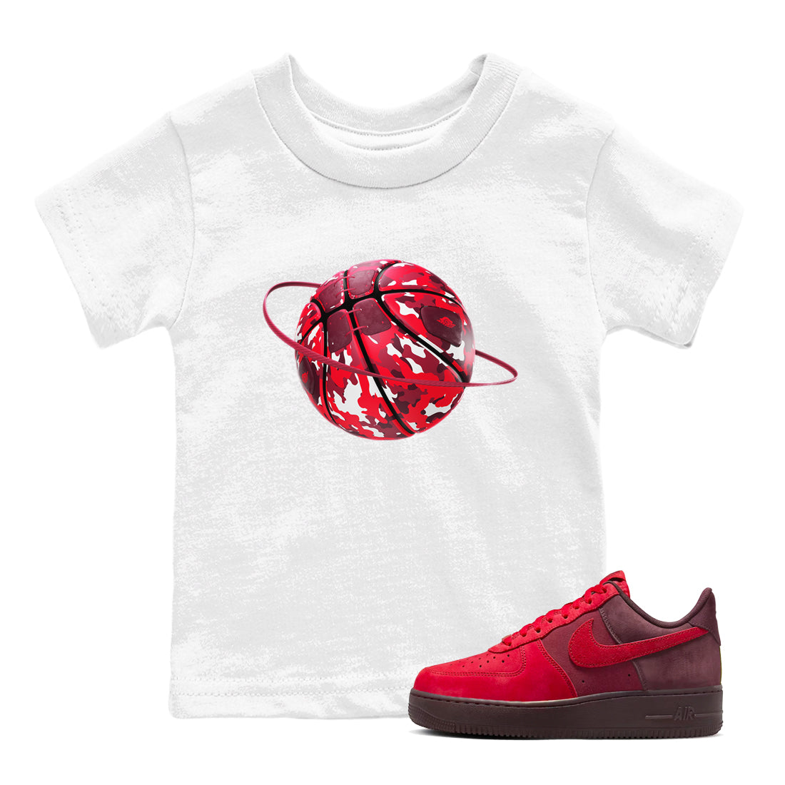 Air Force 1 Layers of Love shirt to match jordans Camo Basketball Planet sneaker tees af1 Layers of Love Drip Gear Zone baby toddler White 1 cotton Shirt