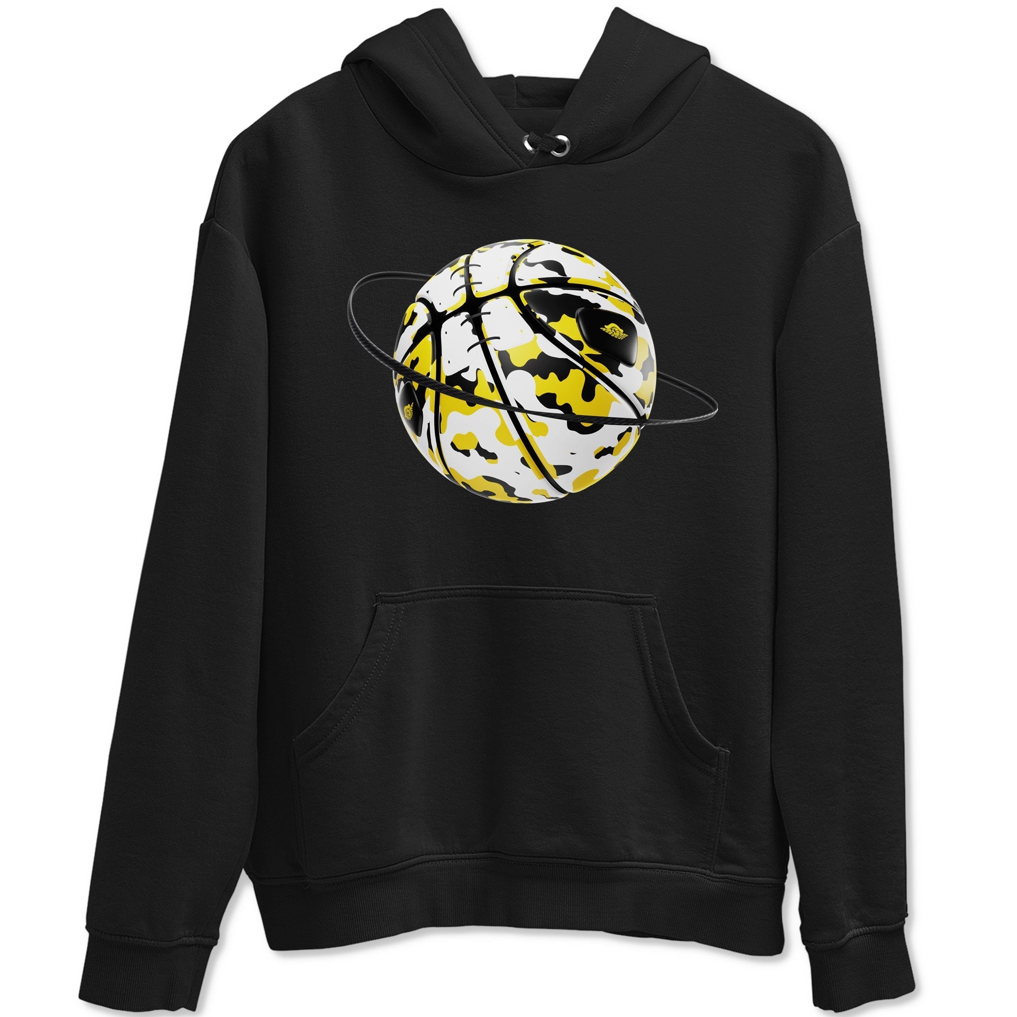 1s Yellow Ochre shirt to match jordans Camo Basketball Planet sneaker tees streetwear brand Air Jordan 1 Yellow Ochre Drip Gear Zone Brand unisex cotton Black 2 crew neck shirt