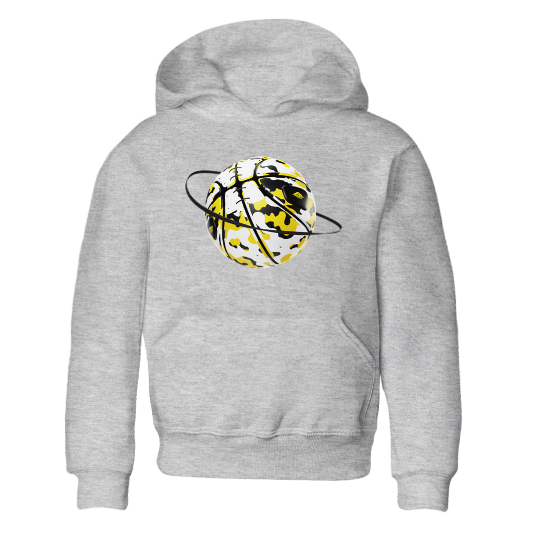 1s Yellow Ochre shirt to match jordans Camo Basketball Planet sneaker tees streetwear brand Air Jordan 1 Yellow Ochre Drip Gear Zone Brand baby toddler Heather Grey 2 cotton Shirt