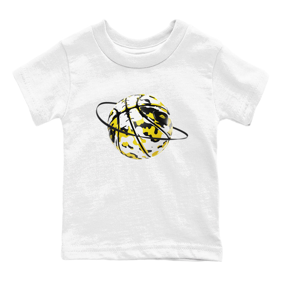 1s Yellow Ochre shirt to match jordans Camo Basketball Planet sneaker tees streetwear brand Air Jordan 1 Yellow Ochre Drip Gear Zone Brand baby toddler White 2 cotton Shirt
