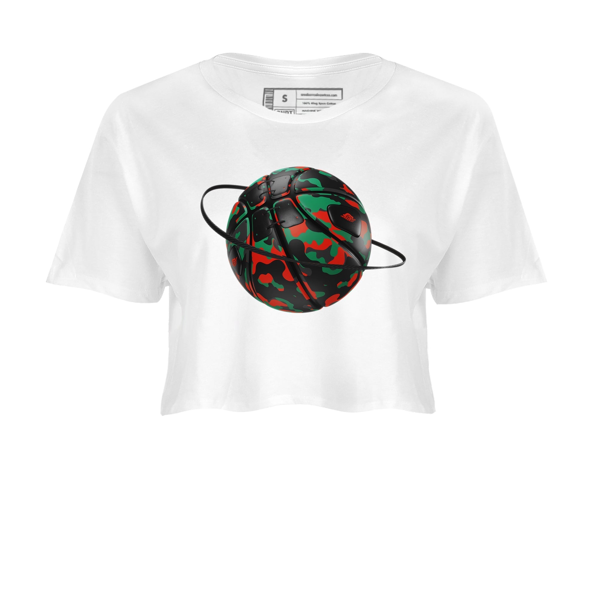 Jordan 2 Low Christmas X-mas Holiday special gift shirt to match jordans Camo Basketball Planet sneaker tees Air Jordan 2 Christmas Drip Gear Zone White 2 Crop T-Shirt