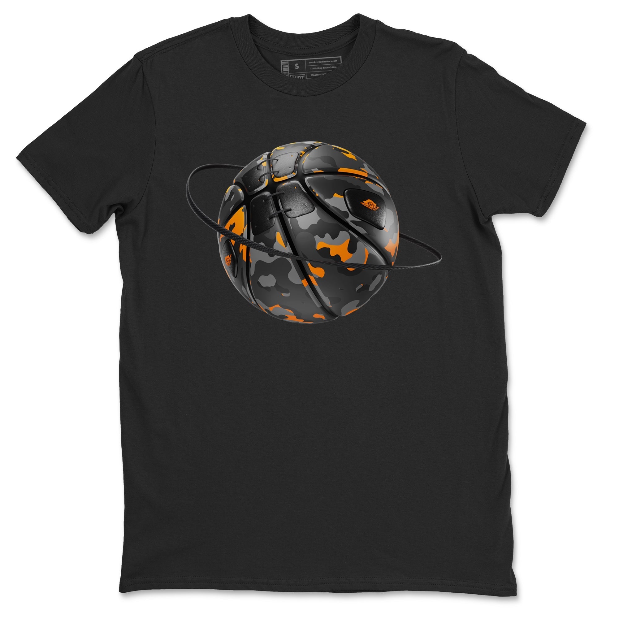 Air Jordan 3 Fear shirt to match jordans Camo Basketball Planet sneaker tees AJ3 Fear Drip Gear Zone Unisex Black 2 T-Shirt