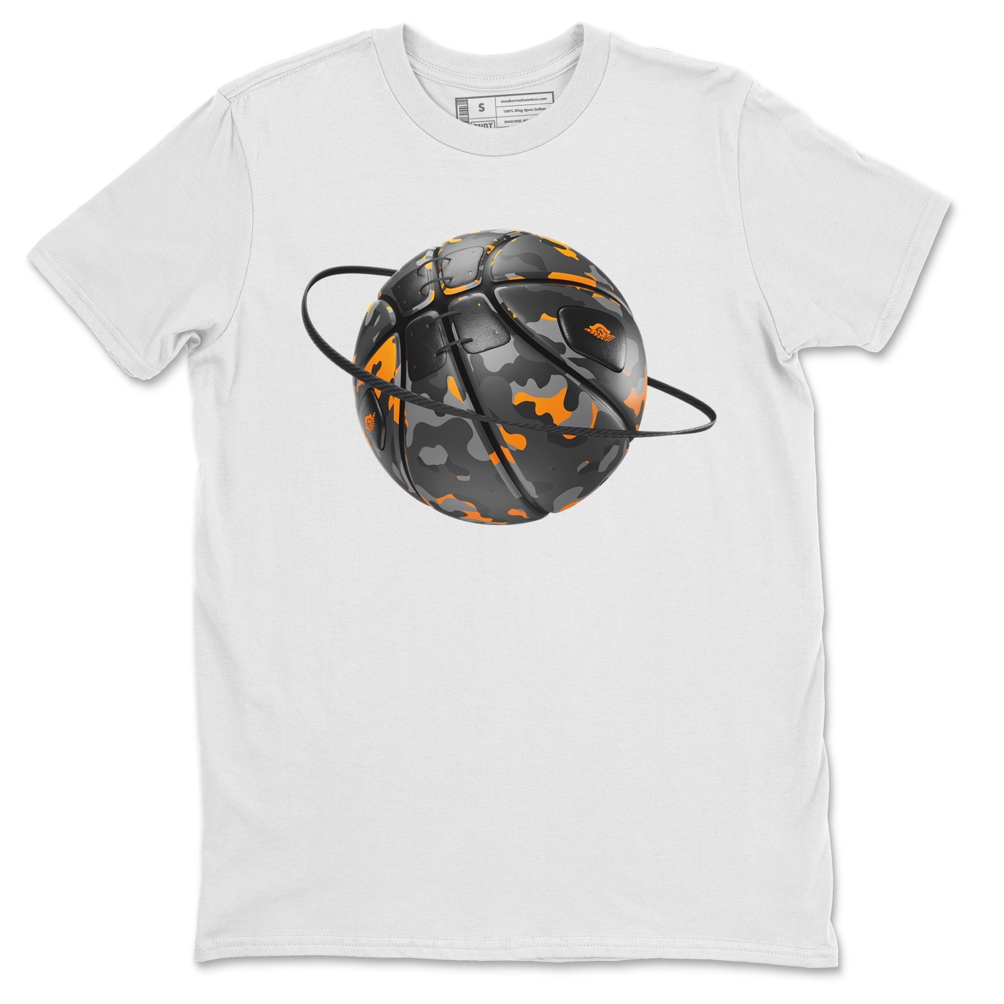 Air Jordan 3 Fear shirt to match jordans Camo Basketball Planet sneaker tees AJ3 Fear Drip Gear Zone Unisex White 2 T-Shirt