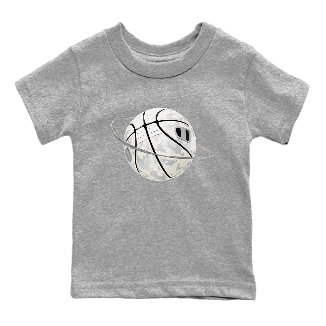 3s Ivory shirt to match jordans Camo Basketball Planet sneaker tees Air Jordan 3 Ivory Drip Gear Zone baby toddler Heather Grey 2 cotton Shirt