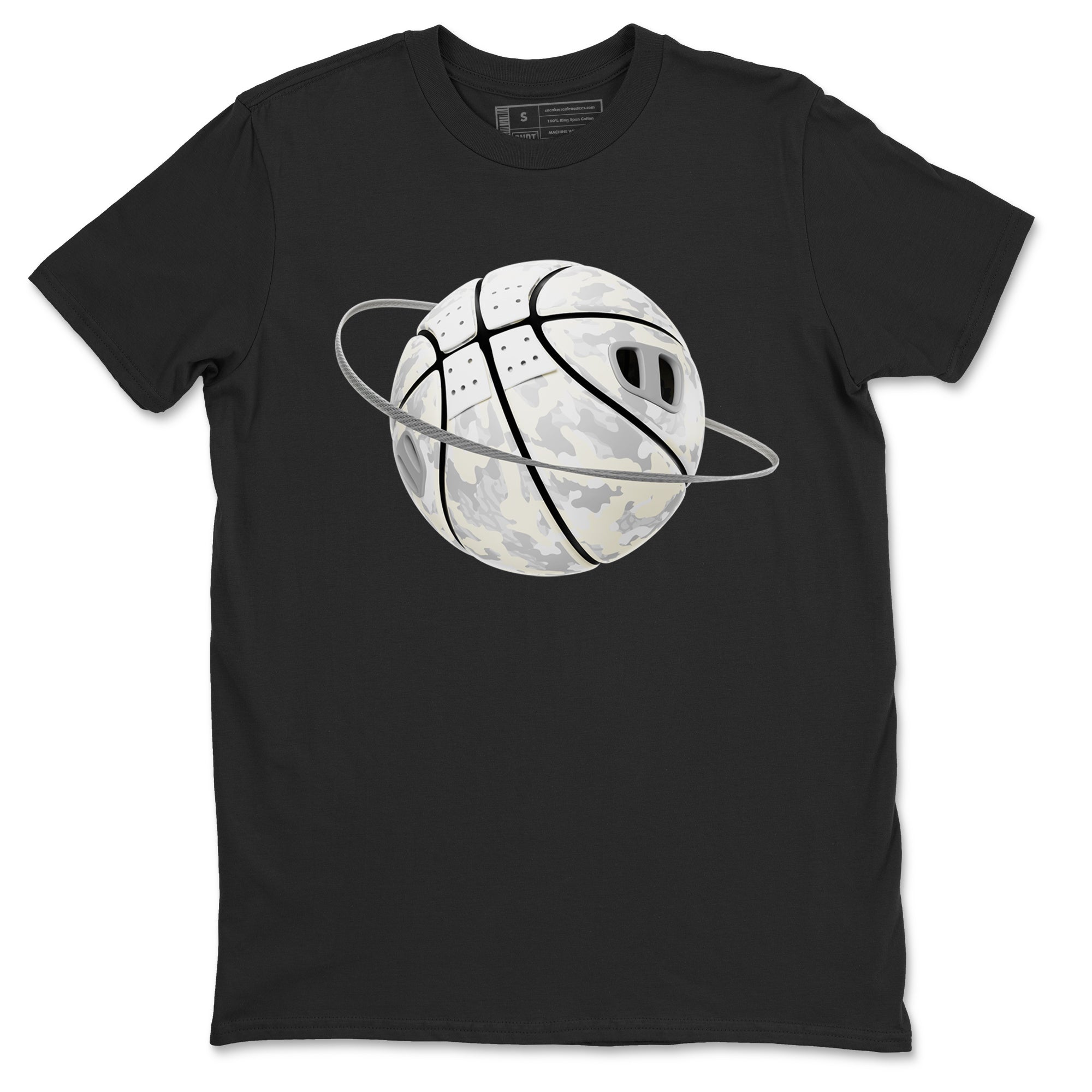 3s Ivory shirt to match jordans Camo Basketball Planet sneaker tees Air Jordan 3 Ivory Drip Gear Zone unisex cotton Black 2 crew neck shirt