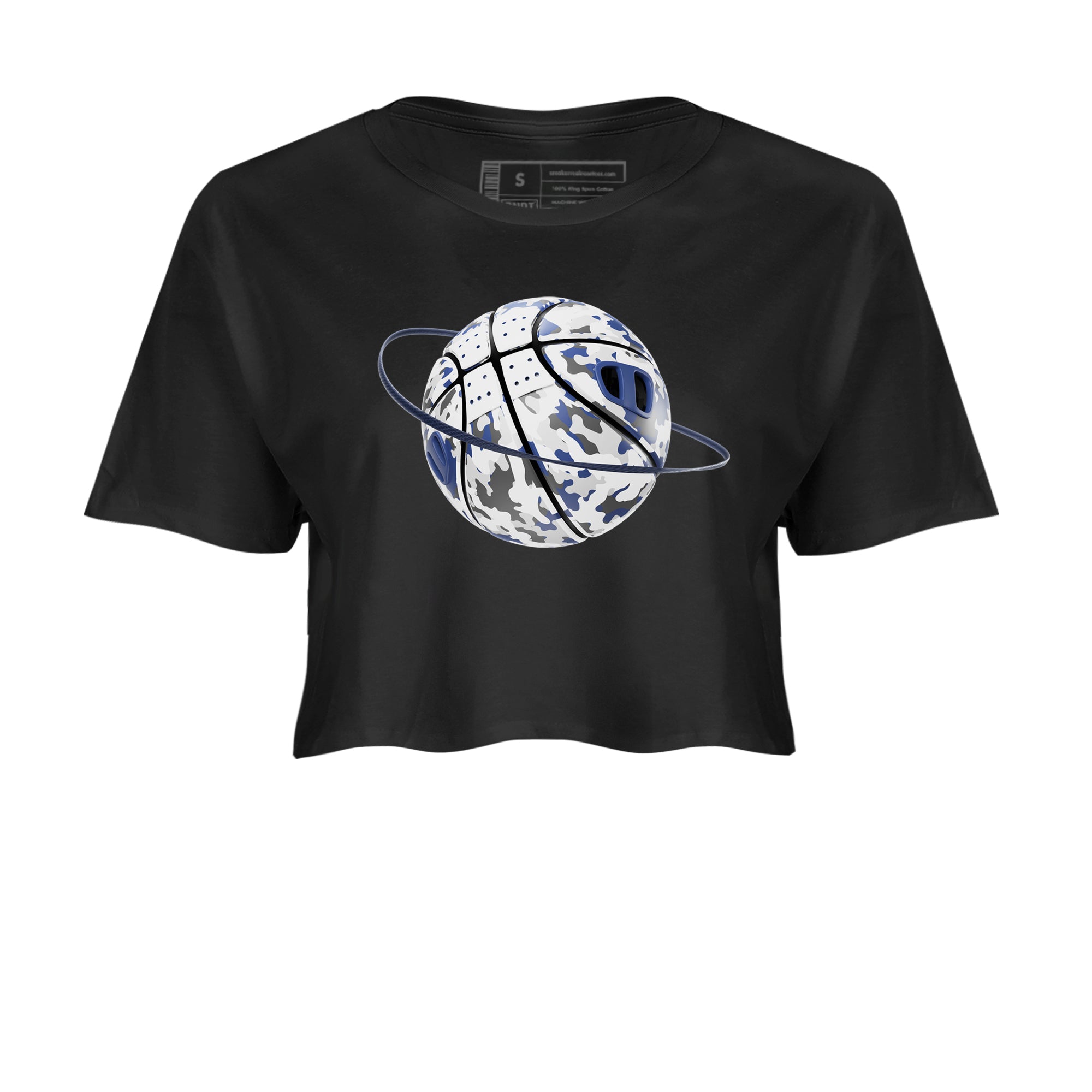 3s Midnight Navy shirt to match jordans Camo Basketball Planet sneaker match t-shirt AJ3 Midnight Navy Drip Gear Zone Black 2 crop length shirt