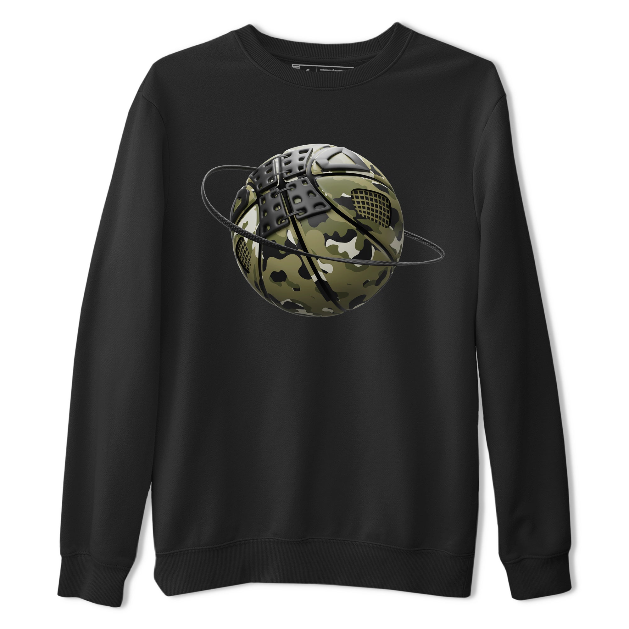 Air Jordan 4 Medium Olive shirt to match jordans streetwear brand Camo Basketball Planet sneaker tees AJ4Medium Olive Drip Gear Zone Unisex Black 2 T-Shirt