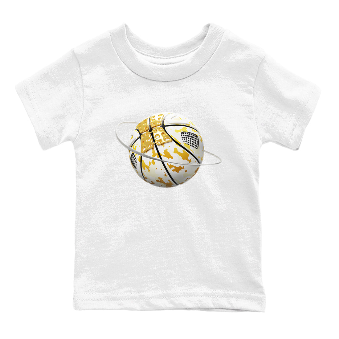 4s Sail 2024 shirt to match jordans Camo Basketball Planet sneaker tees Air Jordan 4 Sail 2024 Drip Gear Zone baby toddler White 2 cotton Shirt