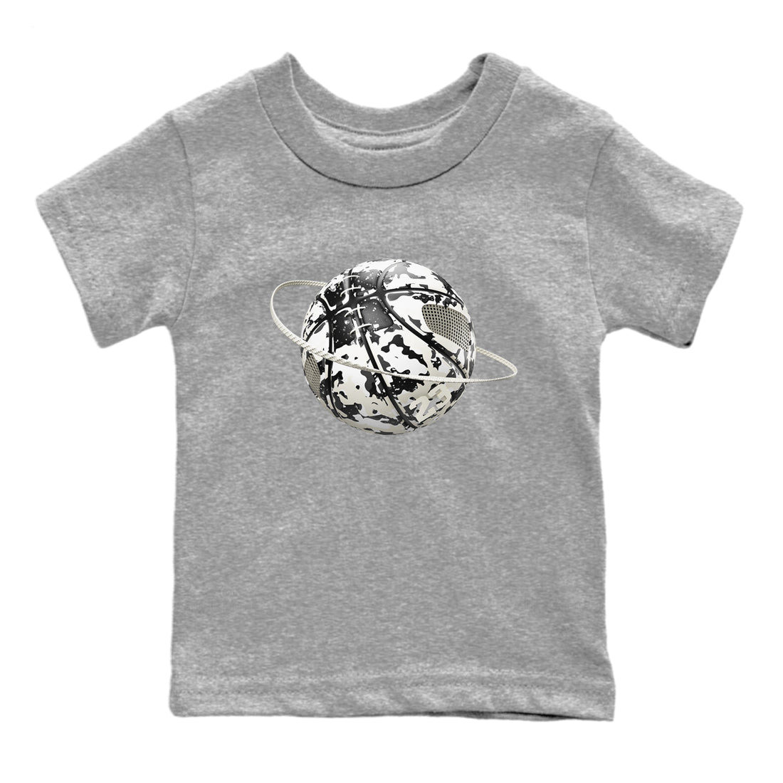 5s Sail shirt to match jordans Camo Basketball Planet sneaker tees Air Jordan 5 Sail Drip Gear Zone baby toddler Heather Grey 2 cotton Shirt