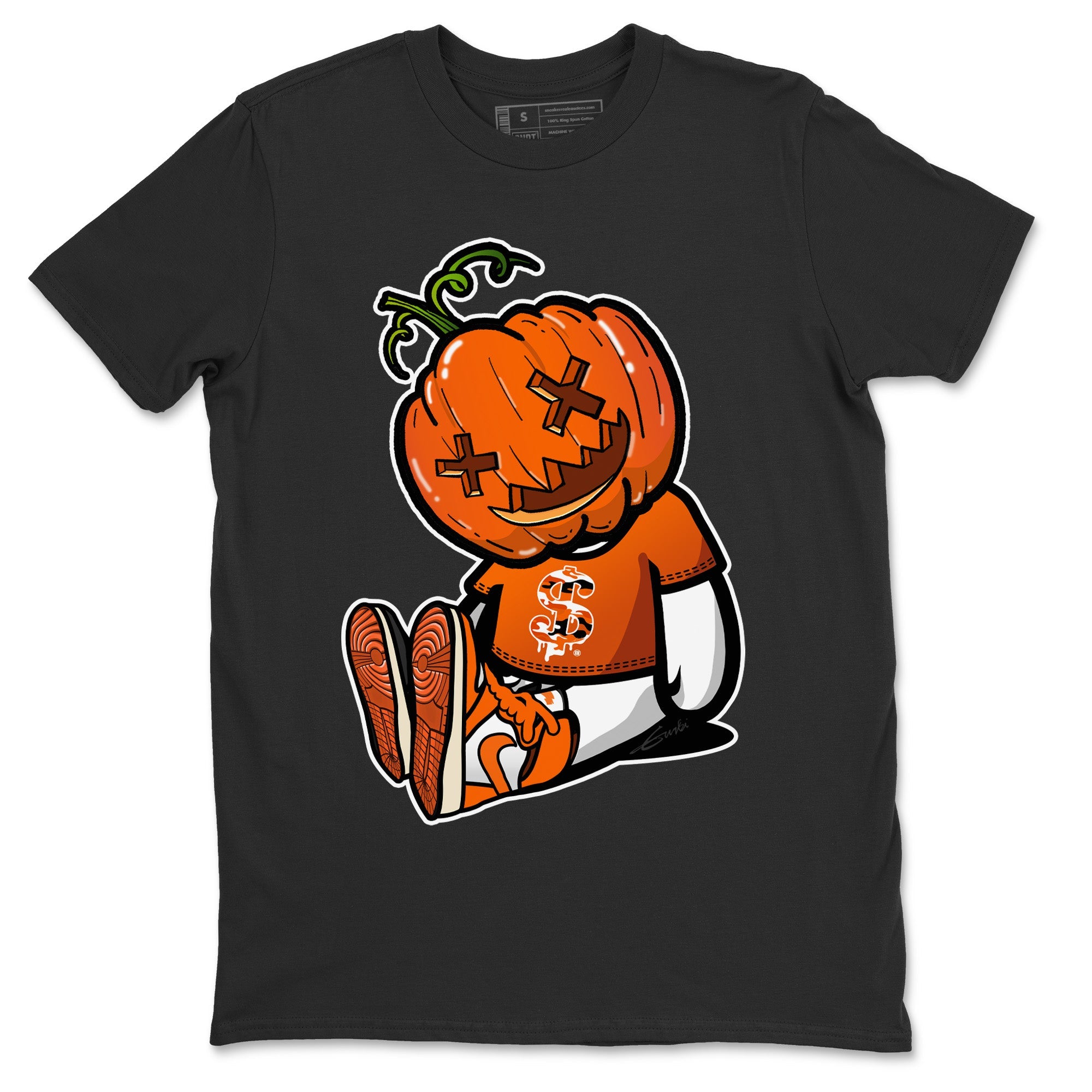 Jordan 1 Starfish Sneaker Matching T-Shirt Carved Pumpkin Dolls Sneaker Tees Jordan 1 Starfish Sneaker Release Tees Crew Neck Tees