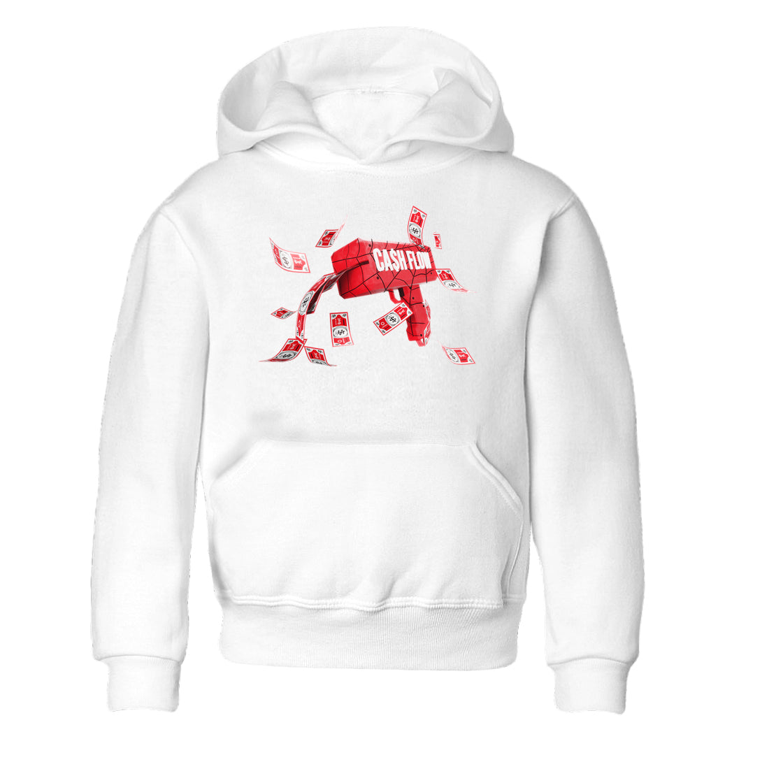 Air Jordan 1 Spider Man Sneaker Match Tees Cash Flow Sneaker Release Tees AJ1 OG HIGH Spider Man Sneaker Release Tees Kids Shirts White 2