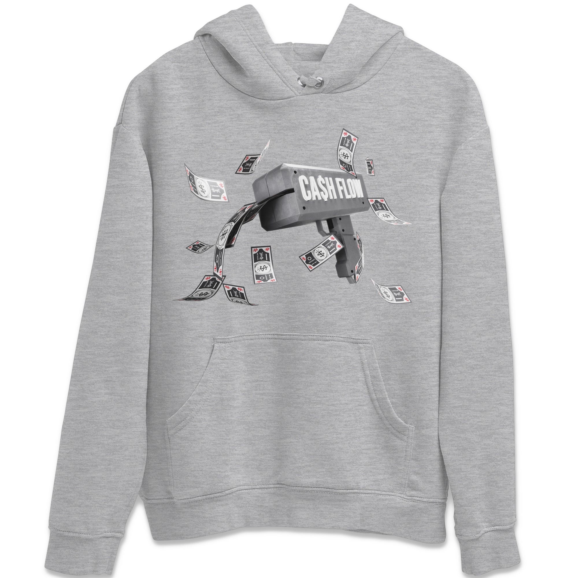 Air Jordan 1 Washed Heritage Sneaker Match Tees Cash Flow Streetwear Sneaker Shirt AJ1 OG HIGH Washed Heritage Sneaker Release Tees Unisex Shirts Heather Grey 2