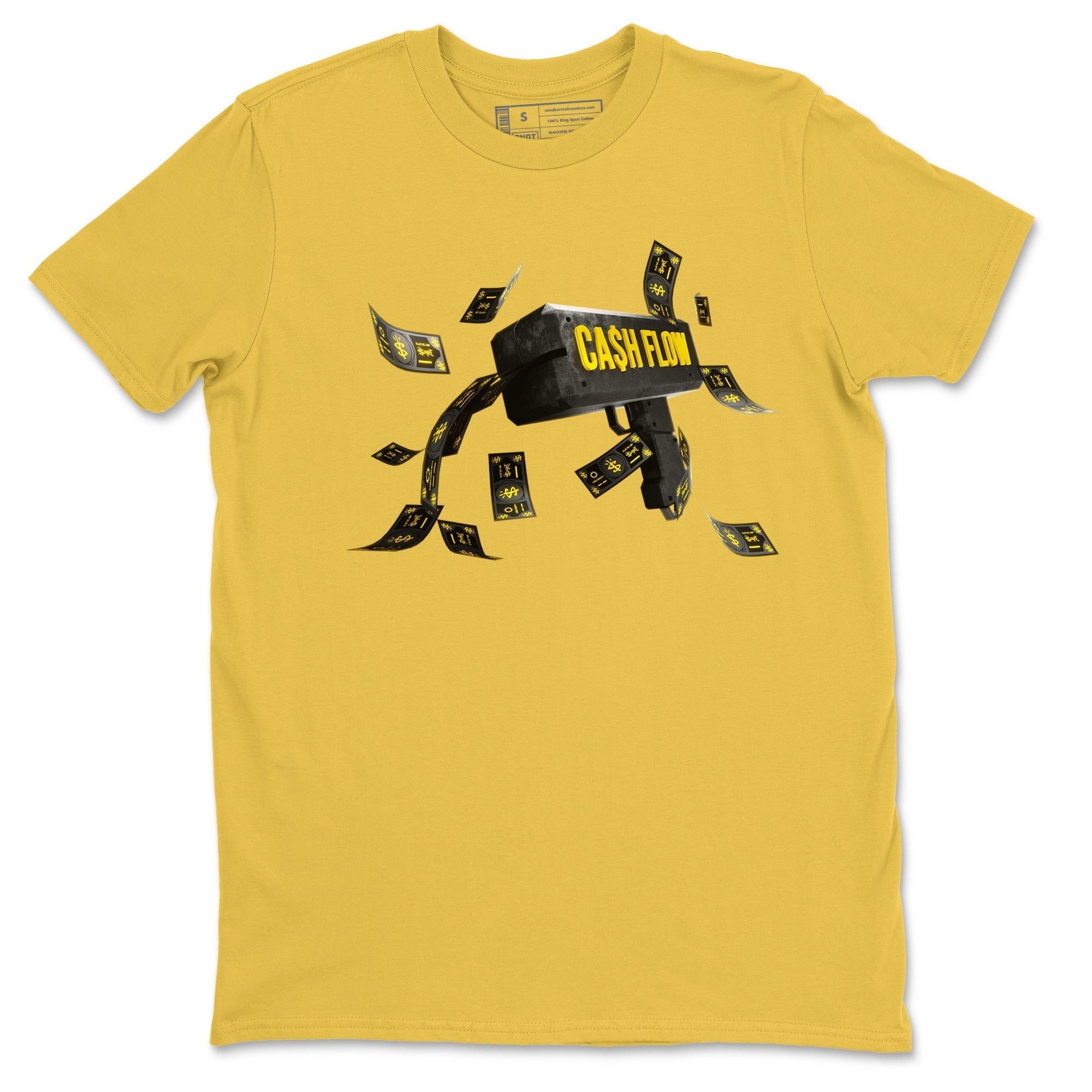 Air Jordan 4 Thunder Sneaker Match Tees Cash Flow Streetwear Sneaker Shirt AJ4 Thunder Sneaker Release Tees Unisex Shirts Daisy 2
