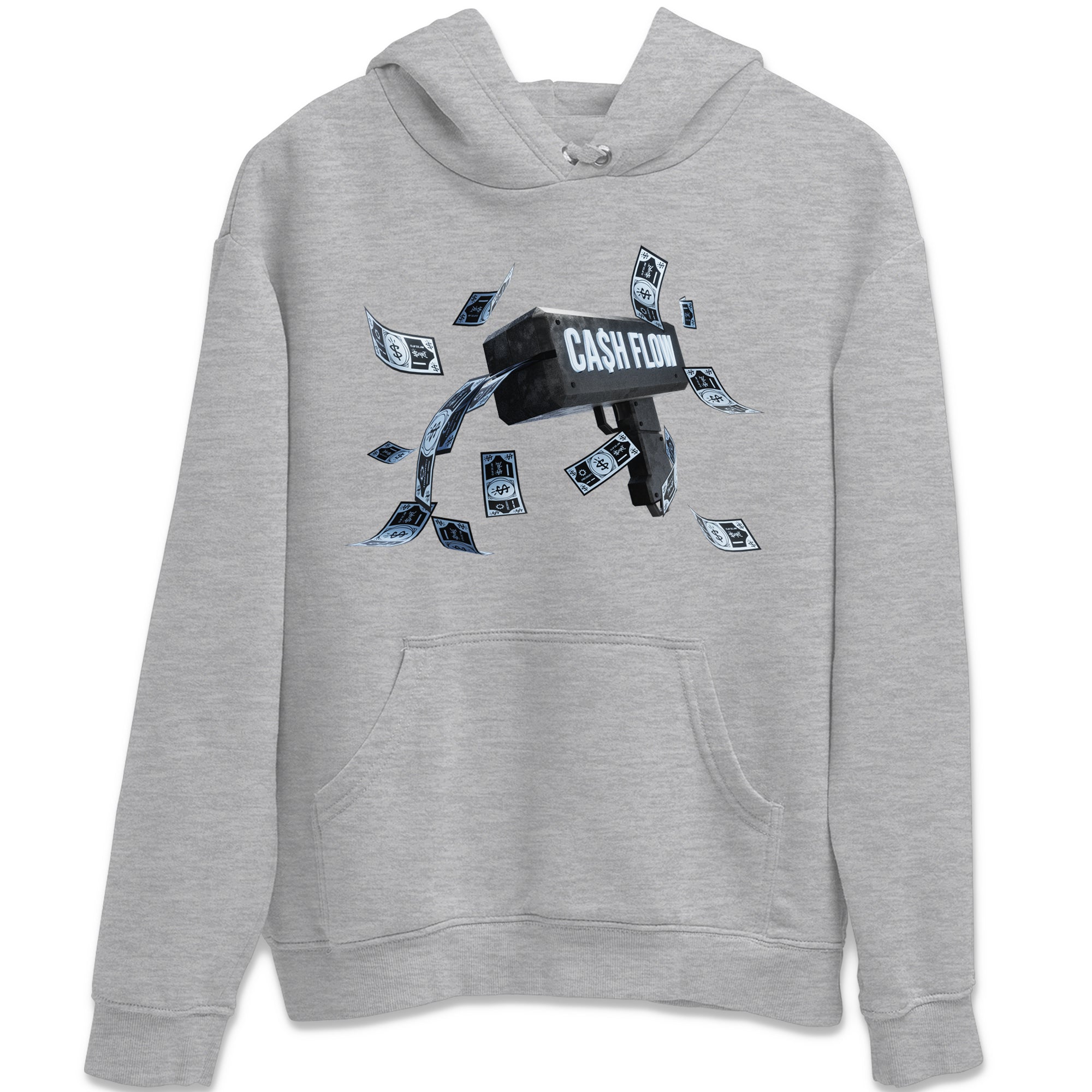 Air Jordan 7 Chambray Sneaker Match Tees Cash Flow Streetwear Sneaker Shirt AJ7 Chambray Sneaker Release Tees Unisex Shirts Heather Grey 2
