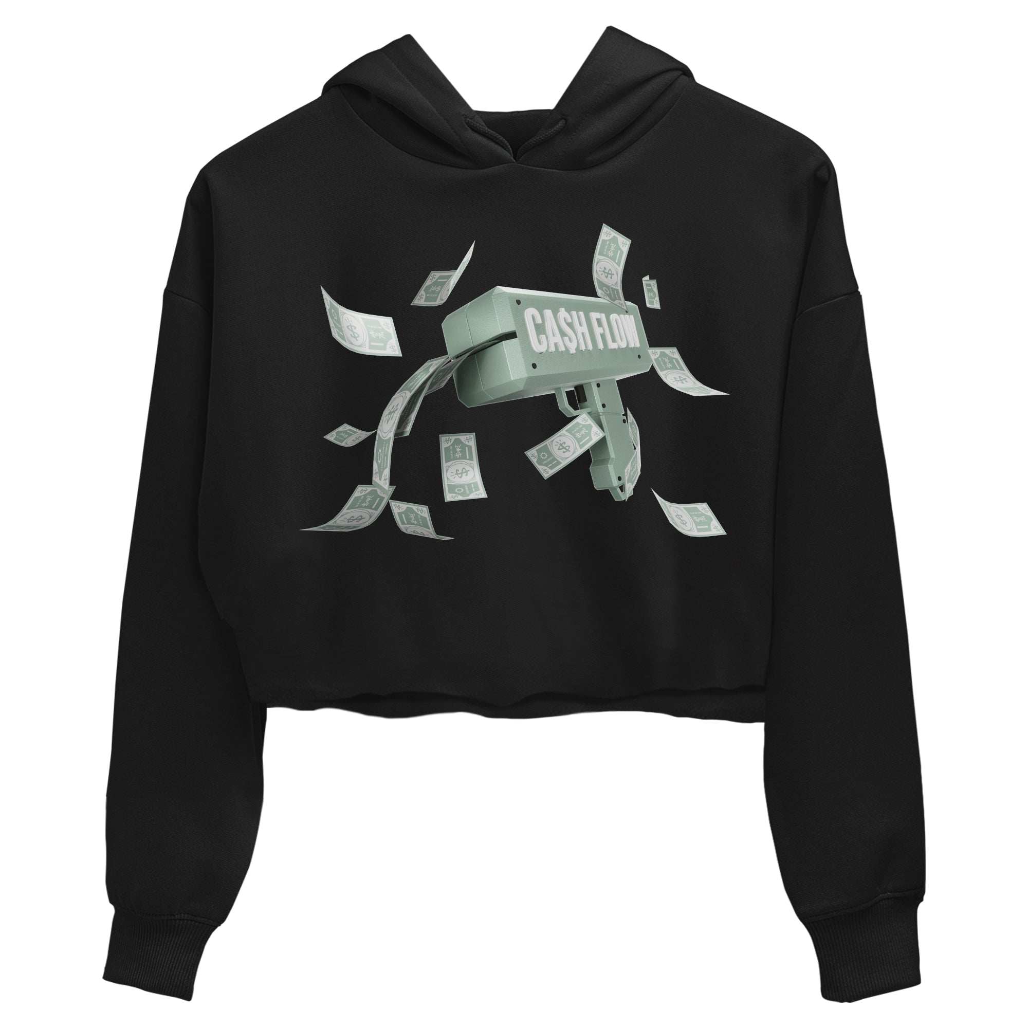 Dunk Mica Green Sneaker Match Tees Cash Flow Streetwear Sneaker Shirt Dunk Low Mica Green Sneaker Release Tees Women's Shirts Black 2