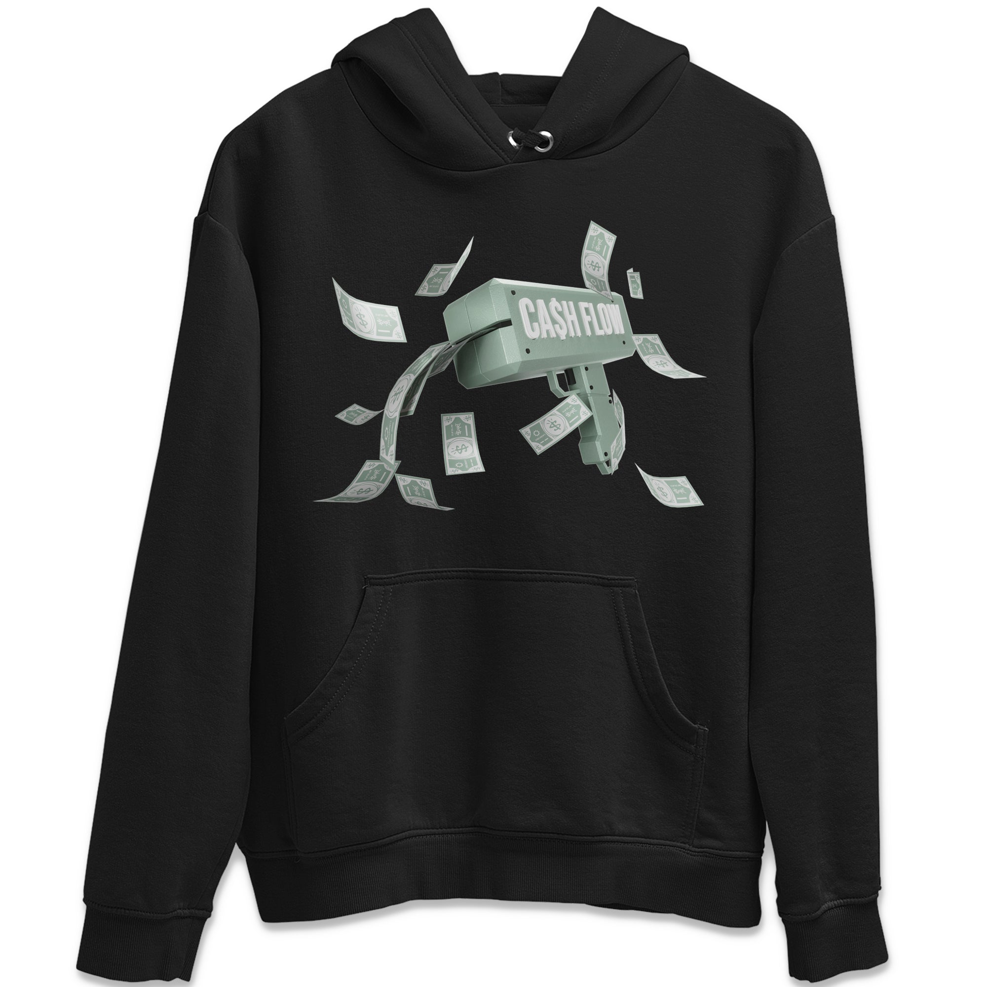 Dunk Mica Green Sneaker Match Tees Cash Flow Streetwear Sneaker Shirt Dunk Low Mica Green Sneaker Release Tees Unisex Shirts Black 2