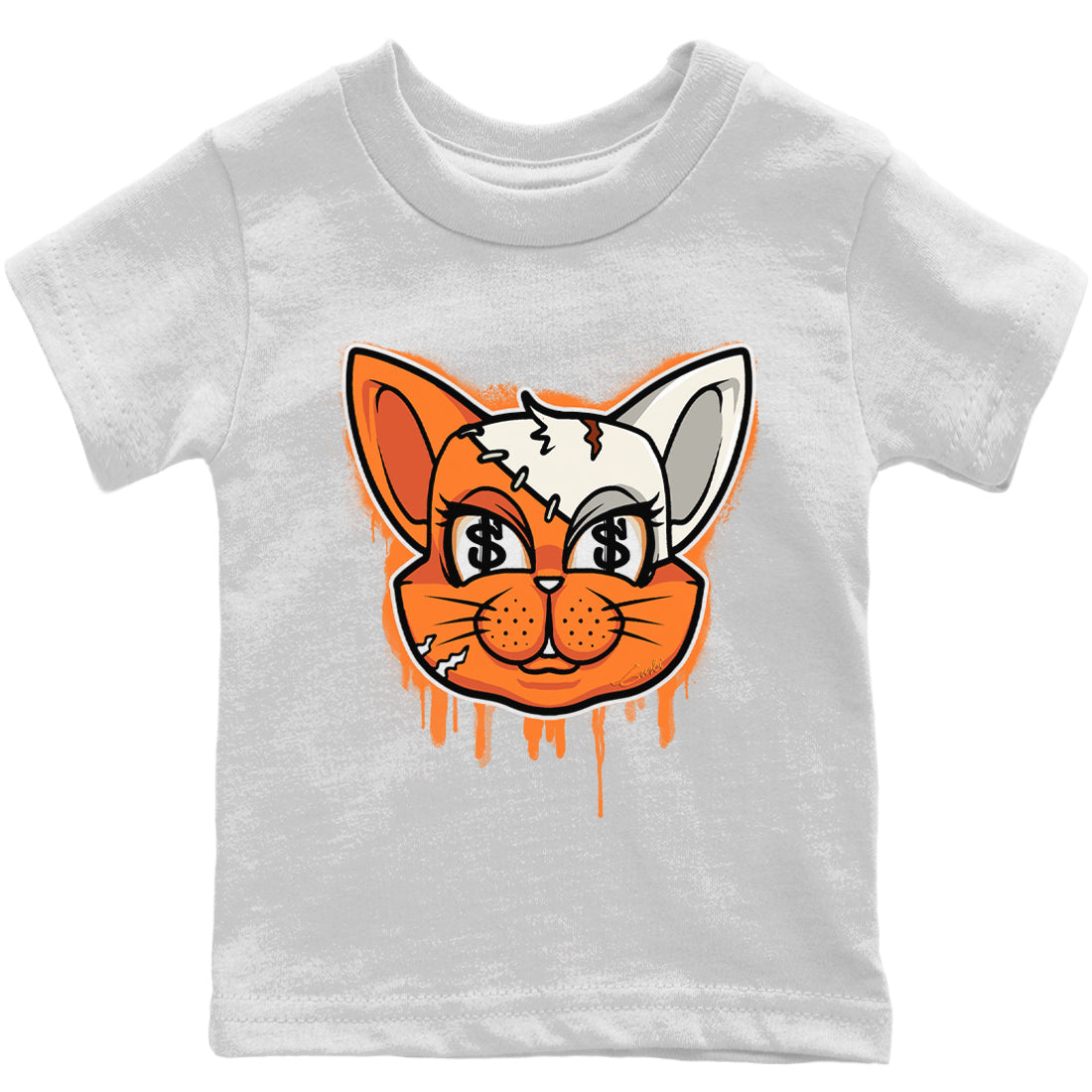 Jordan 1 Starfish Sneaker Matching T-Shirt Cat Face Sneaker Tees Jordan 1 Starfish Sneaker Release Tees Kids Shirts