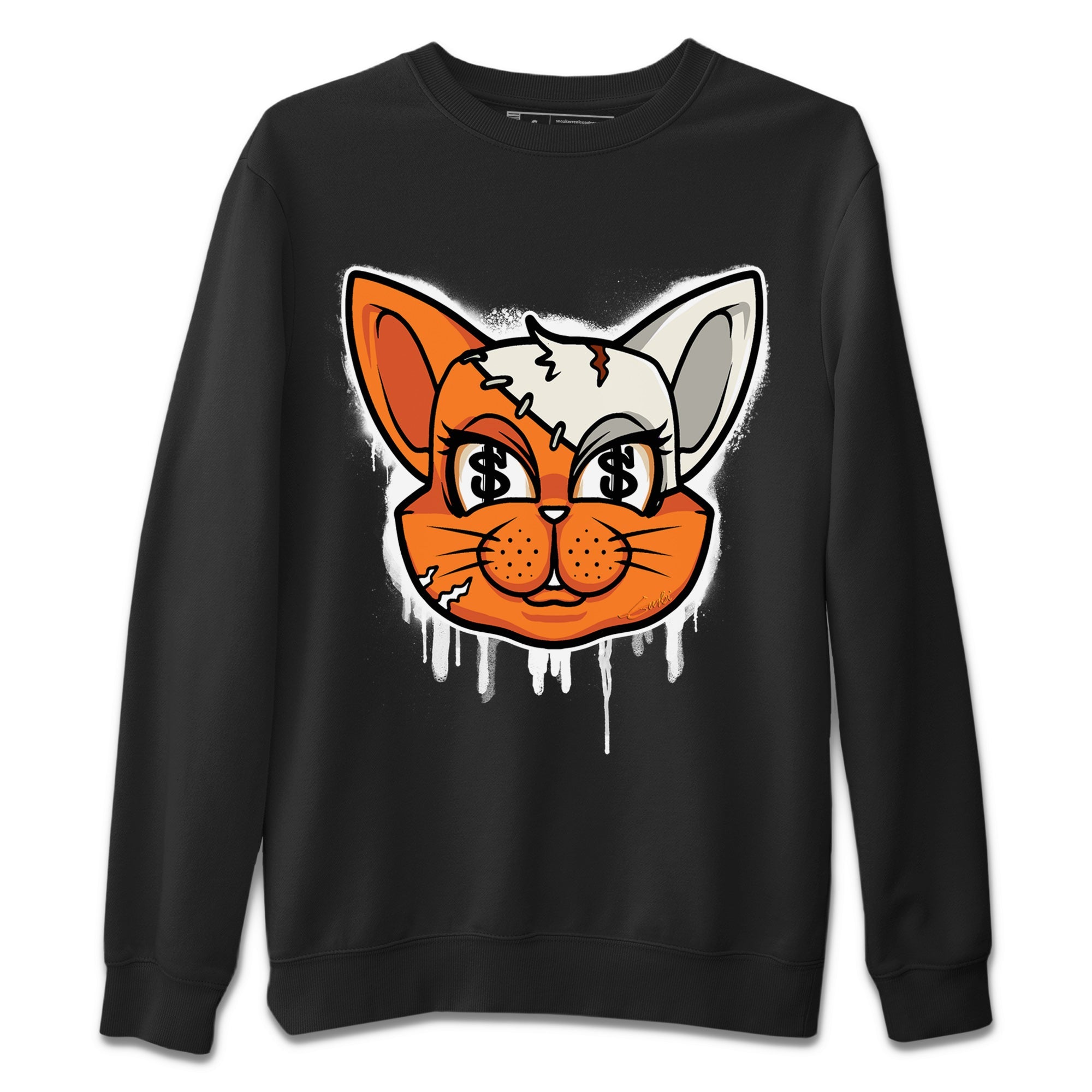 Jordan 1 Starfish Shirt To Match Jordans Cat Face Sneaker Tees Jordan 1 Starfish Drip Gear Zone Sneaker Matching Clothing Unisex Shirts