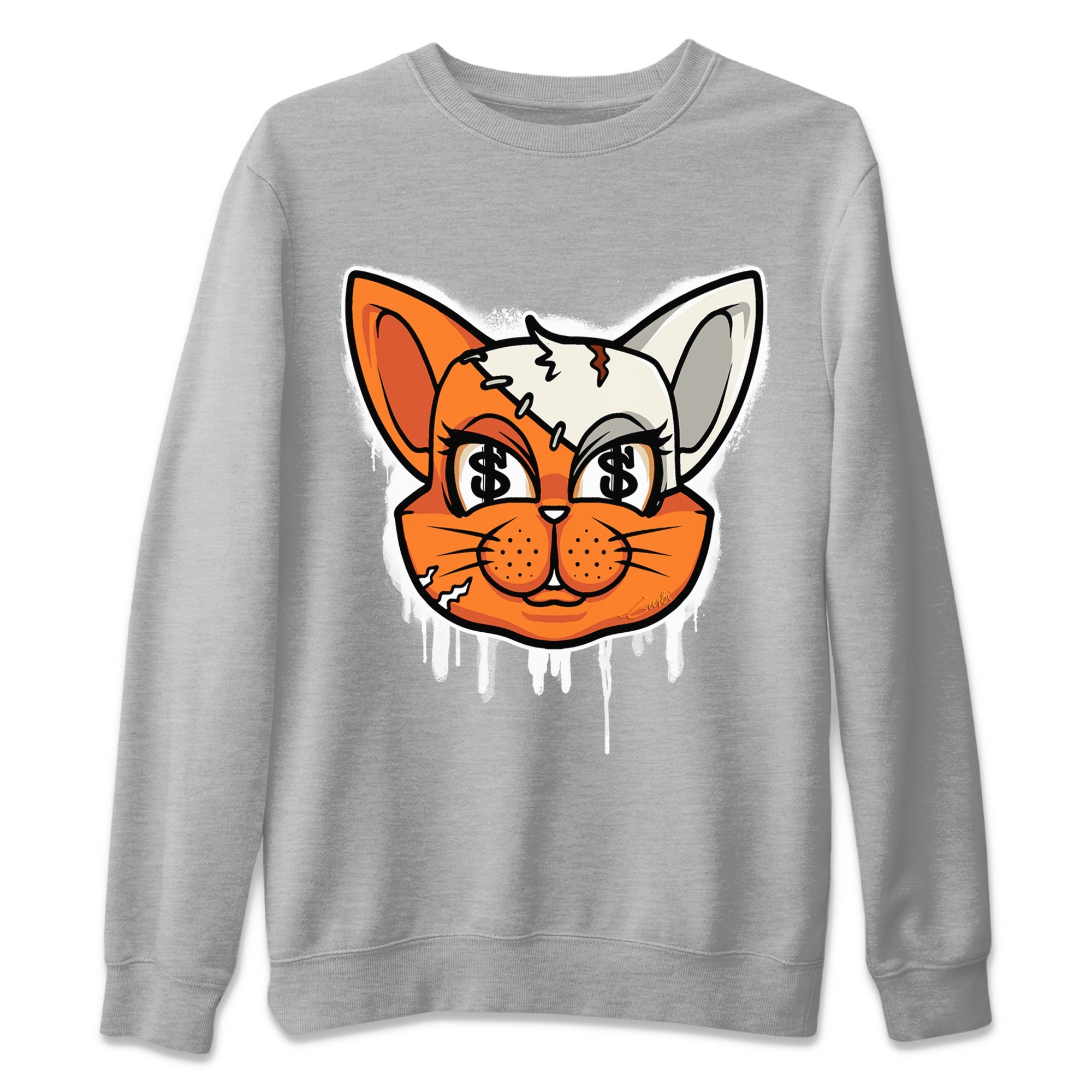 Jordan 1 Starfish Shirt To Match Jordans Cat Face Sneaker Tees Jordan 1 Starfish Drip Gear Zone Sneaker Matching Clothing Unisex Shirts