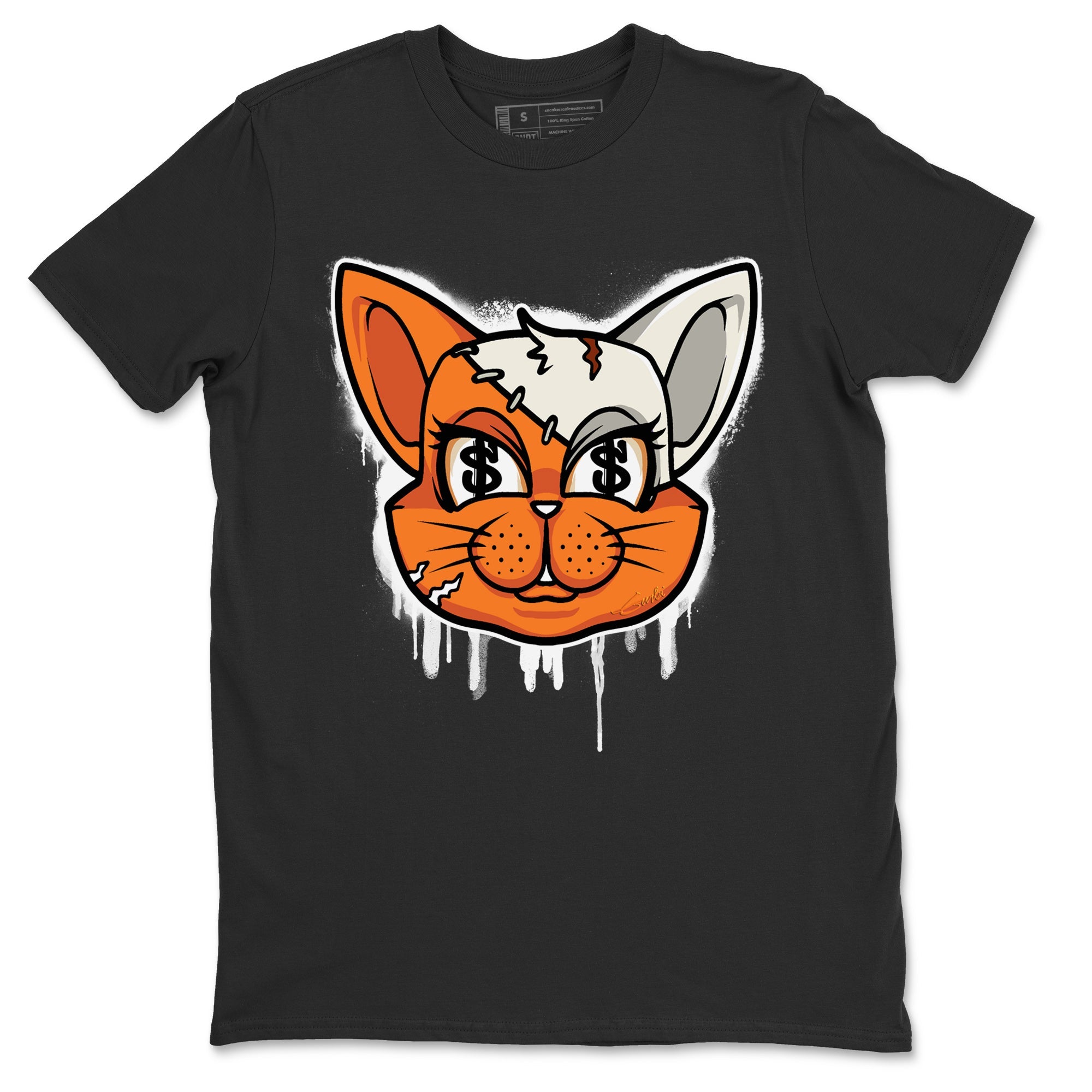 Jordan 1 Starfish Shirt To Match Jordans Cat Face Sneaker Tees Jordan 1 Starfish Drip Gear Zone Sneaker Matching Clothing Unisex Shirts