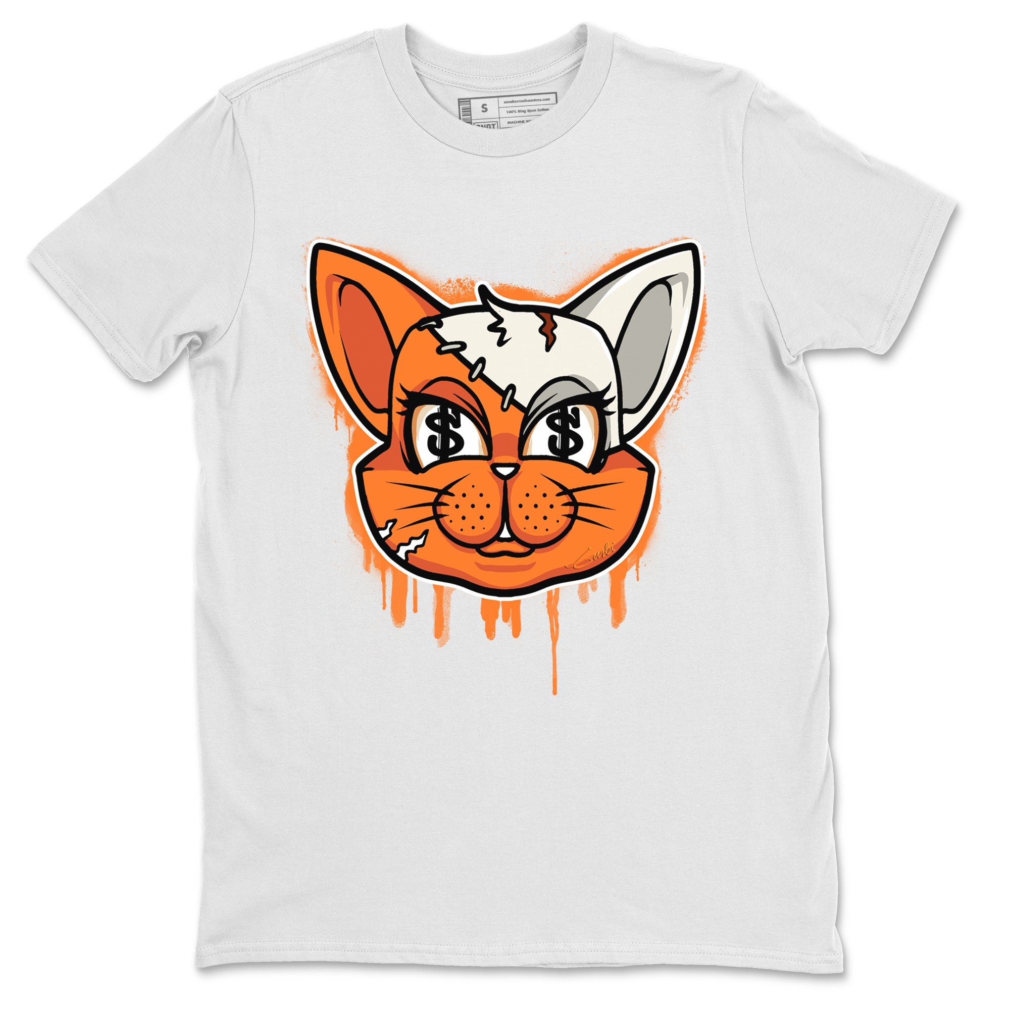 Jordan 1 Starfish Shirt To Match Jordans Cat Face Sneaker Tees Jordan 1 Starfish Drip Gear Zone Sneaker Matching Clothing Unisex Shirts