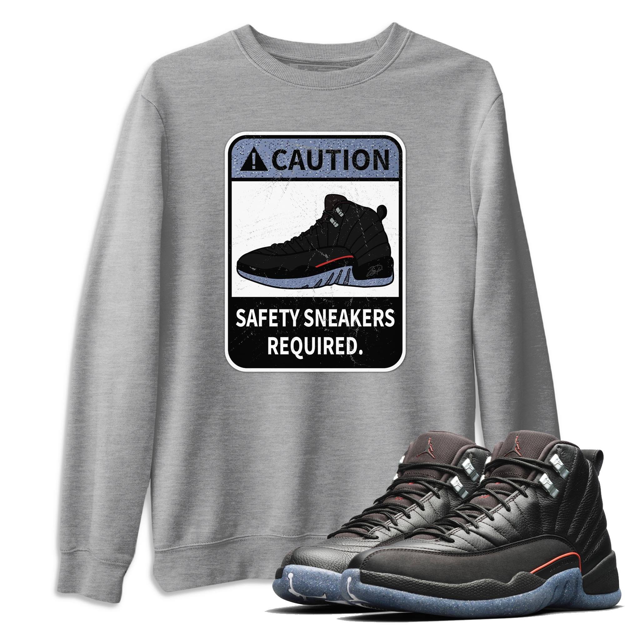 Jordan 12 Grind Shirt To Match Jordans Caution Sneaker Tees Jordan 12 Grind Drip Gear Zone Sneaker Matching Clothing Unisex Shirts