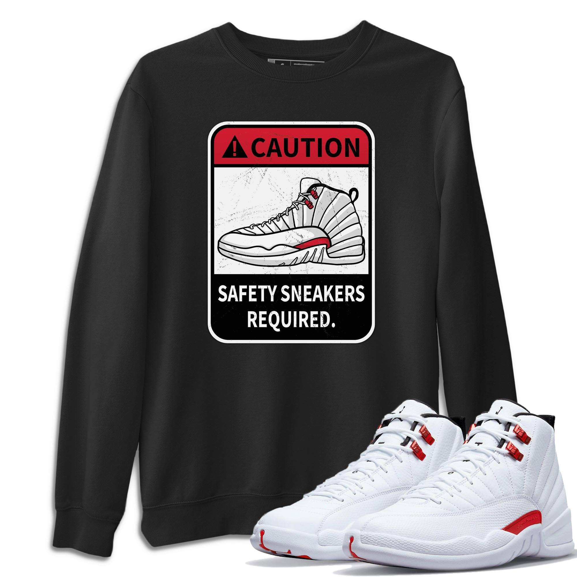 Jordan 12 Twist Shirt To Match Jordans Caution Sneaker Tees Jordan 12 Twist Drip Gear Zone Sneaker Matching Clothing Unisex Shirts