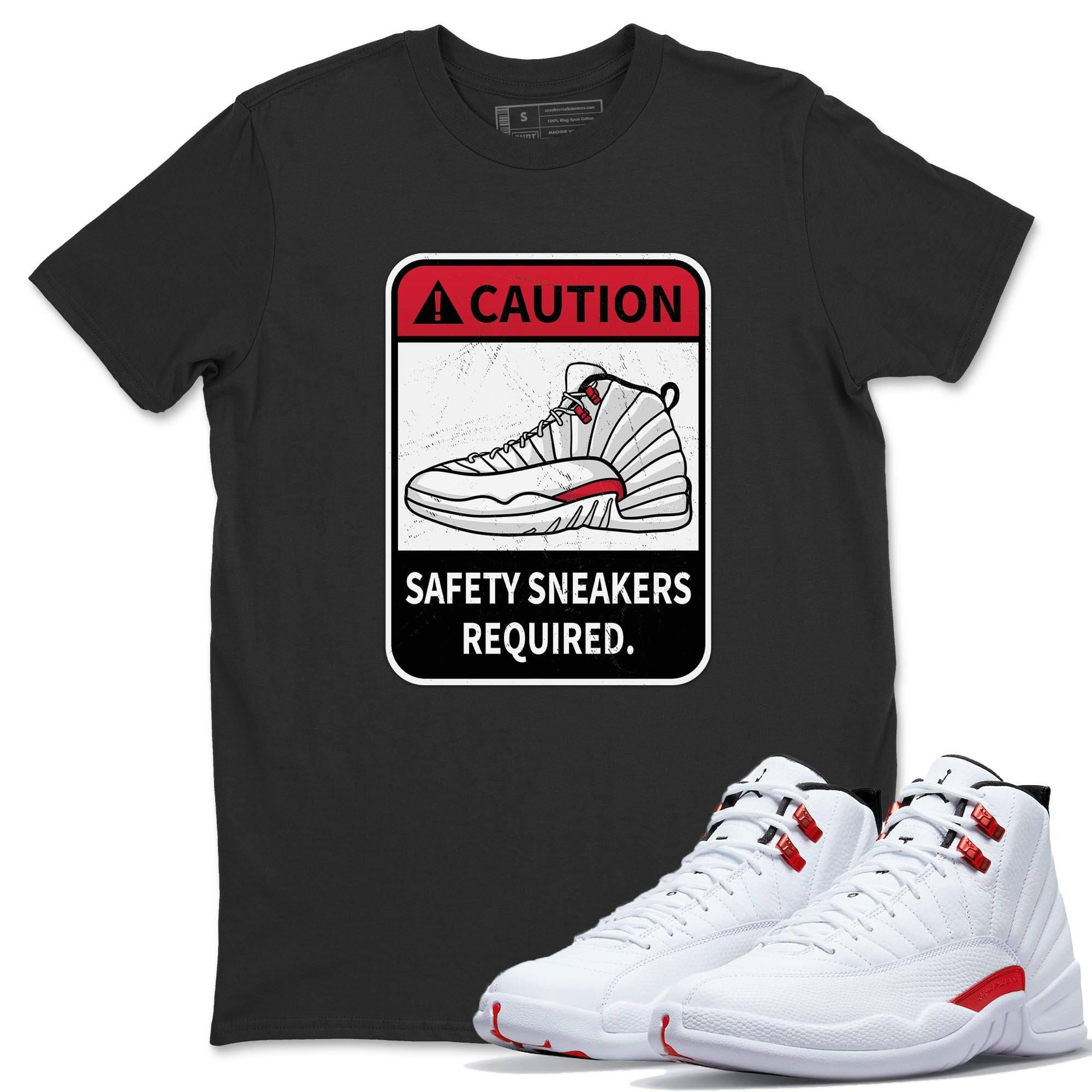 Jordan 12 Twist Shirt To Match Jordans Caution Sneaker Tees Jordan 12 Twist Drip Gear Zone Sneaker Matching Clothing Unisex Shirts