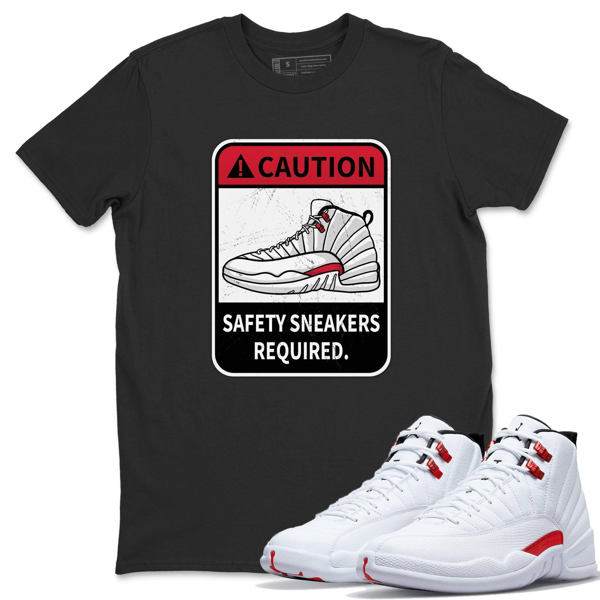 Jordan 12 Twist Shirt To Match Jordans Caution Sneaker Tees Jordan 12 Twist Drip Gear Zone Sneaker Matching Clothing Unisex Shirts
