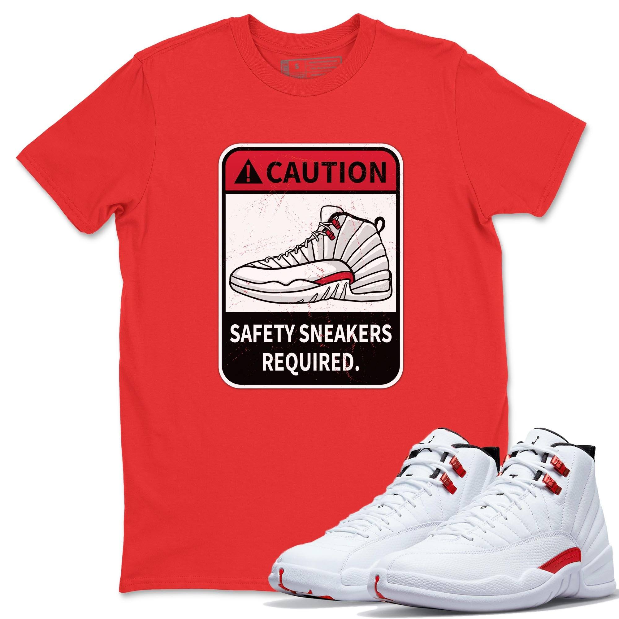 Jordan 12 Twist Shirt To Match Jordans Caution Sneaker Tees Jordan 12 Twist Drip Gear Zone Sneaker Matching Clothing Unisex Shirts