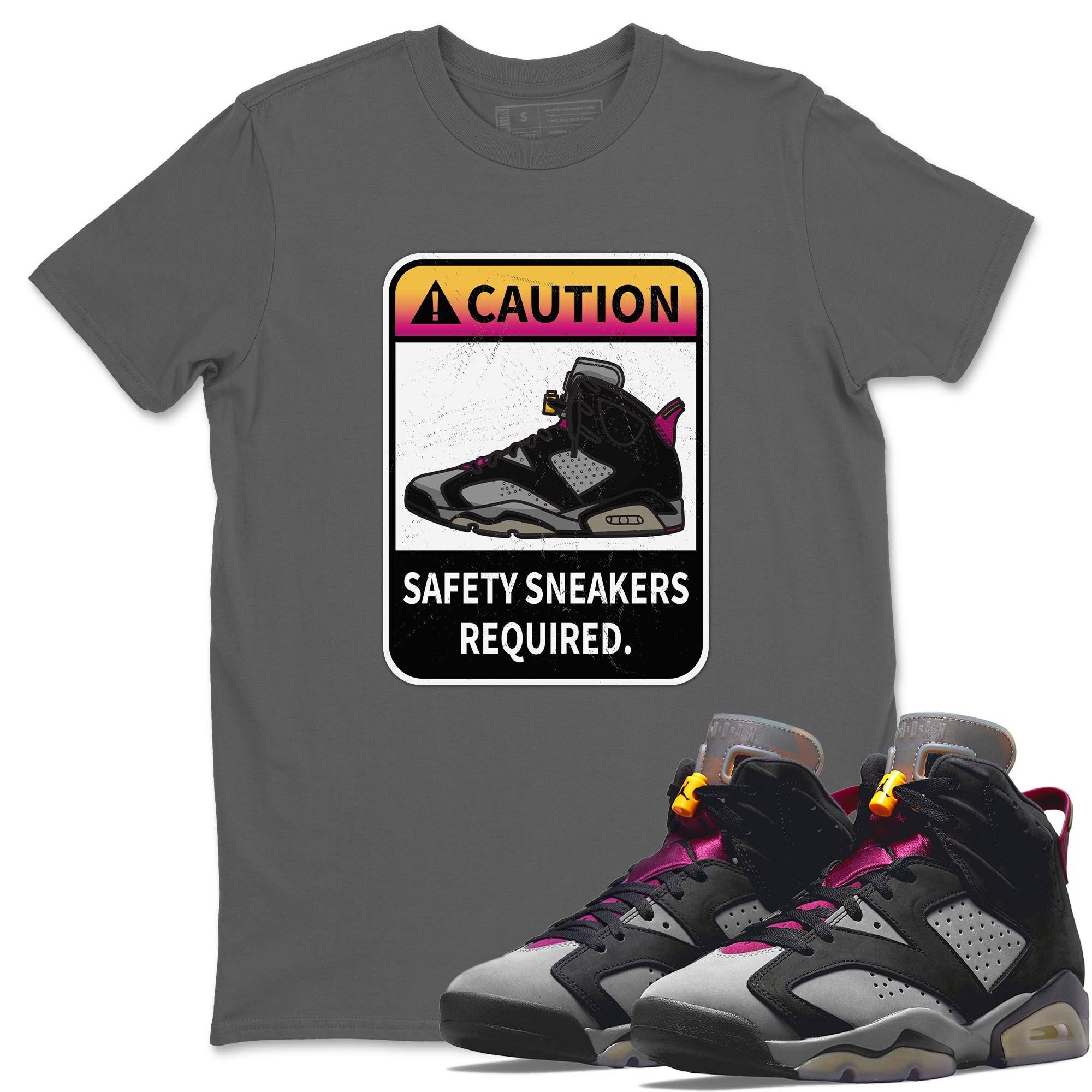 Jordan 6 Bordeaux Shirt To Match Jordans Caution Sneaker Tees Jordan 6 Bordeaux Drip Gear Zone Sneaker Matching Clothing Unisex Shirts