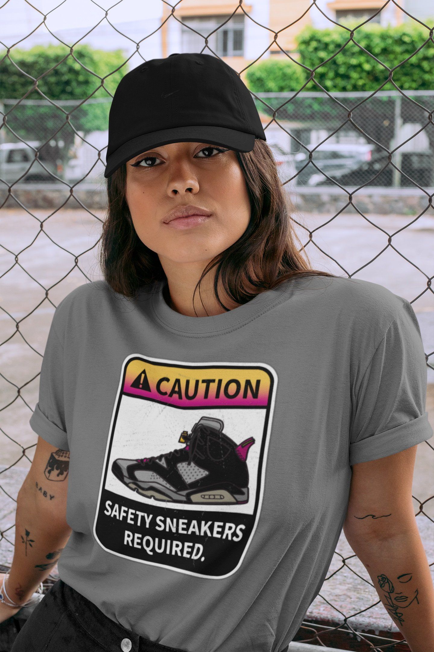 Jordan 6 Bordeaux Shirt To Match Jordans Caution Sneaker Tees Jordan 6 Bordeaux Drip Gear Zone Sneaker Matching Clothing Unisex Shirts